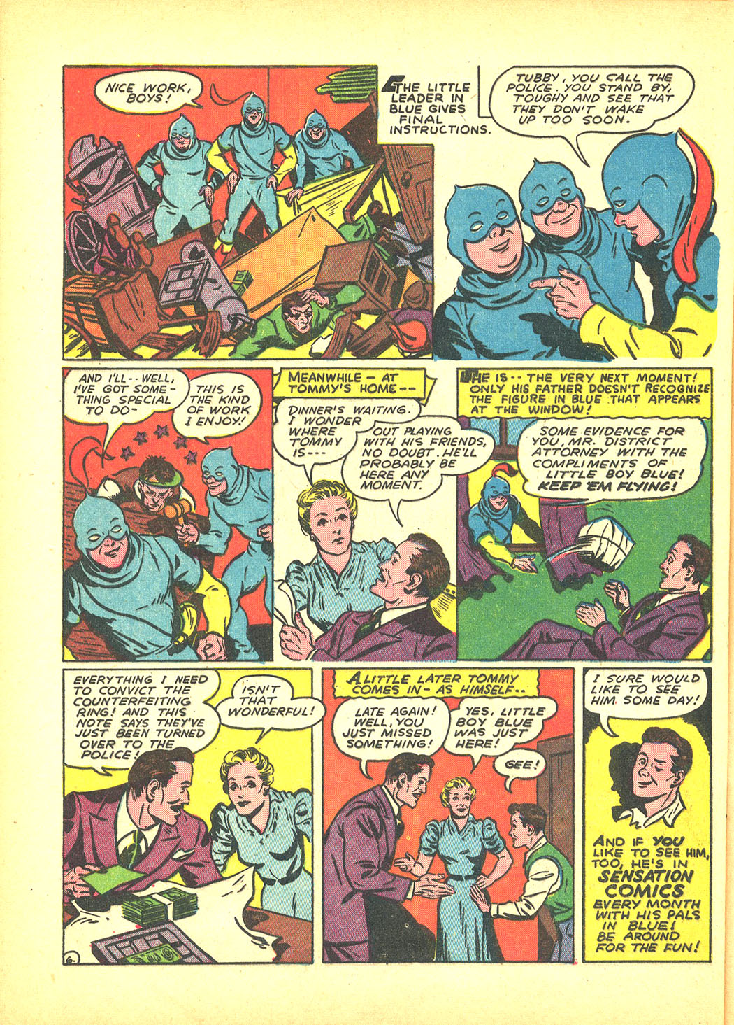 Read online Sensation (Mystery) Comics comic -  Issue #4 - 54