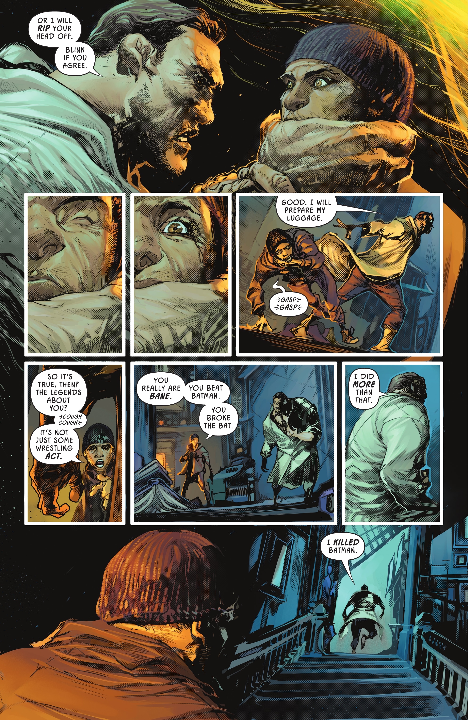 Read online Batman - One Bad Day: Bane comic -  Issue # Full - 22