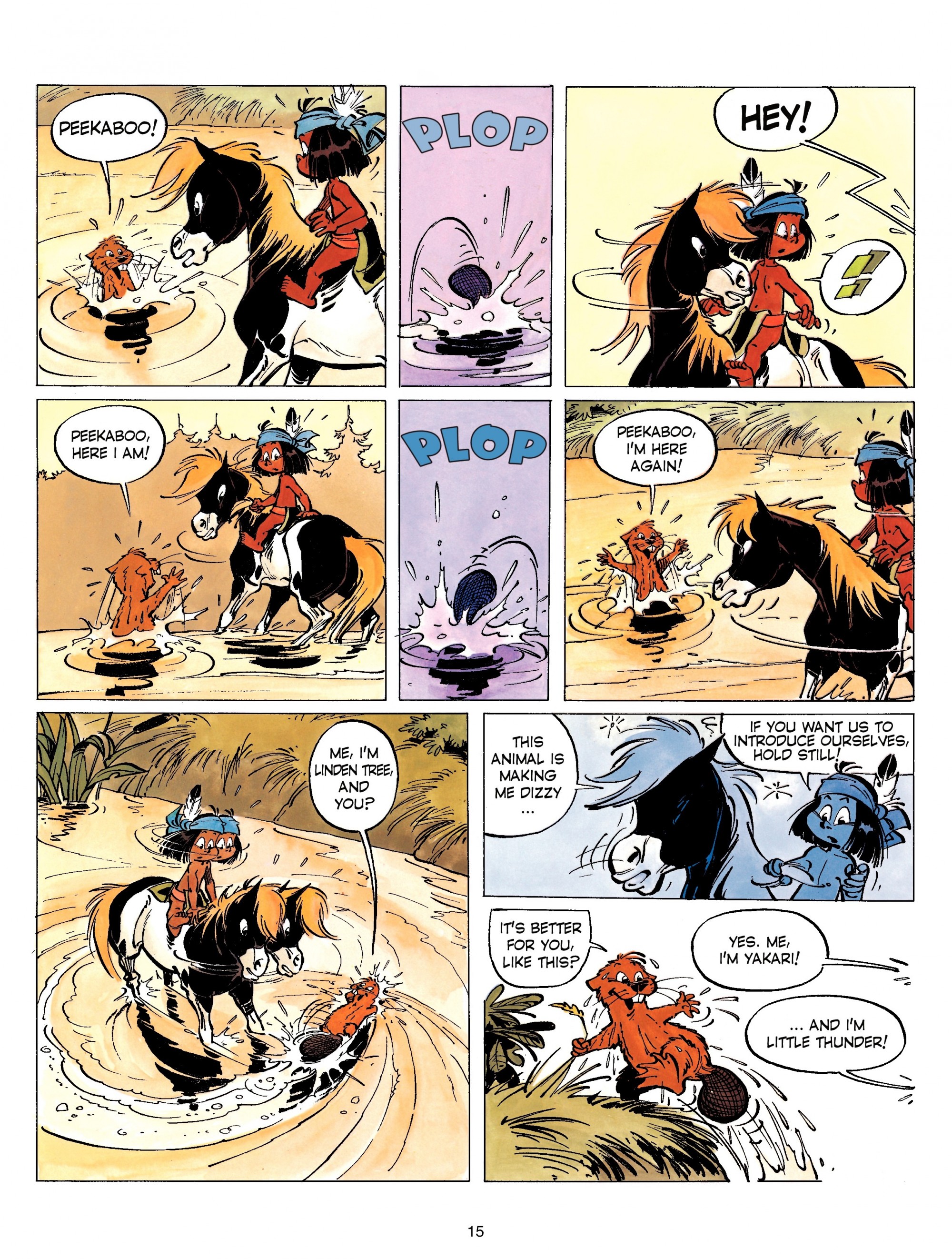 Read online Yakari comic -  Issue #3 - 15