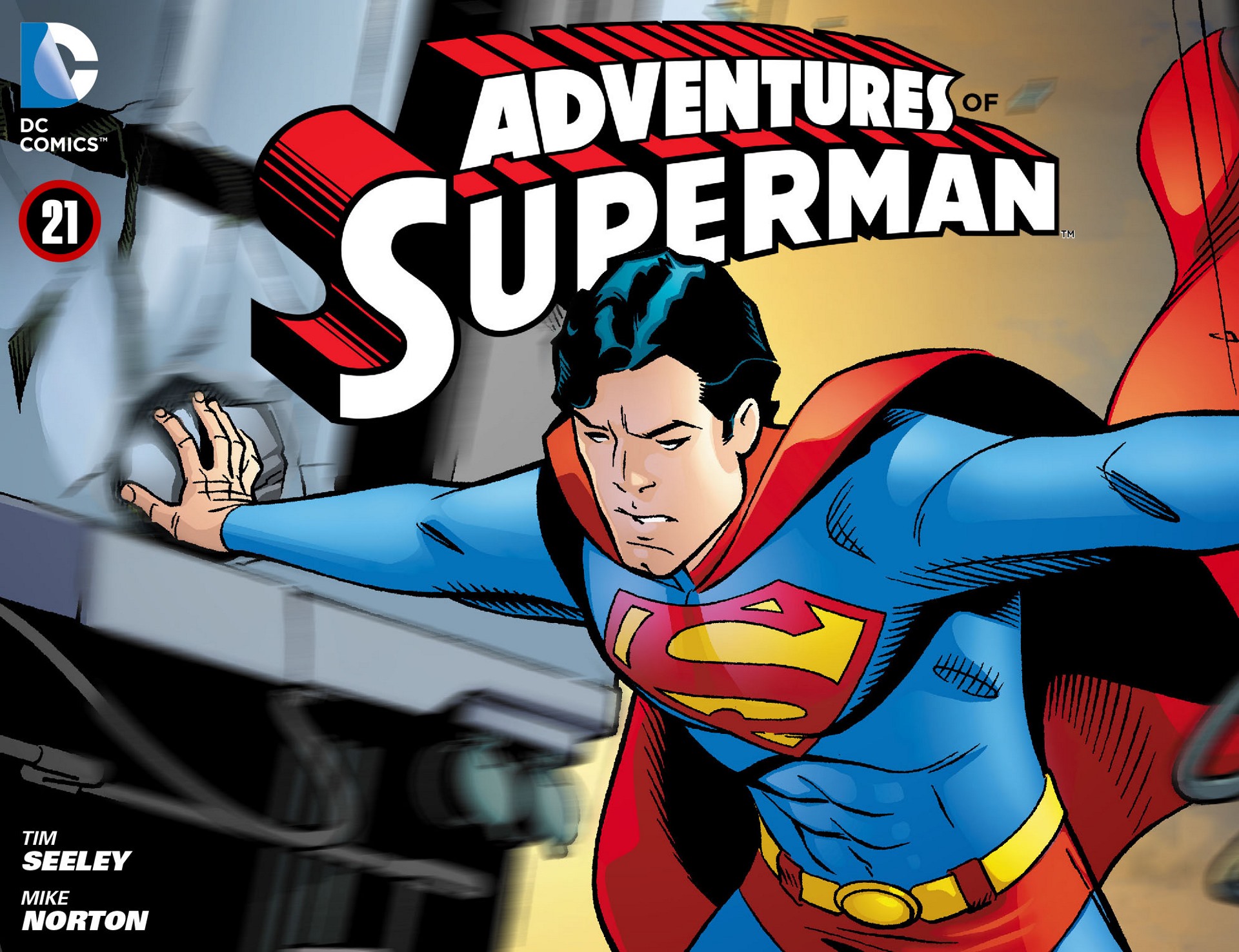 Read online Adventures of Superman [I] comic -  Issue #21 - 1