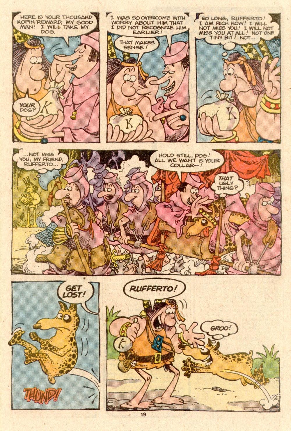 Read online Sergio Aragonés Groo the Wanderer comic -  Issue #30 - 18