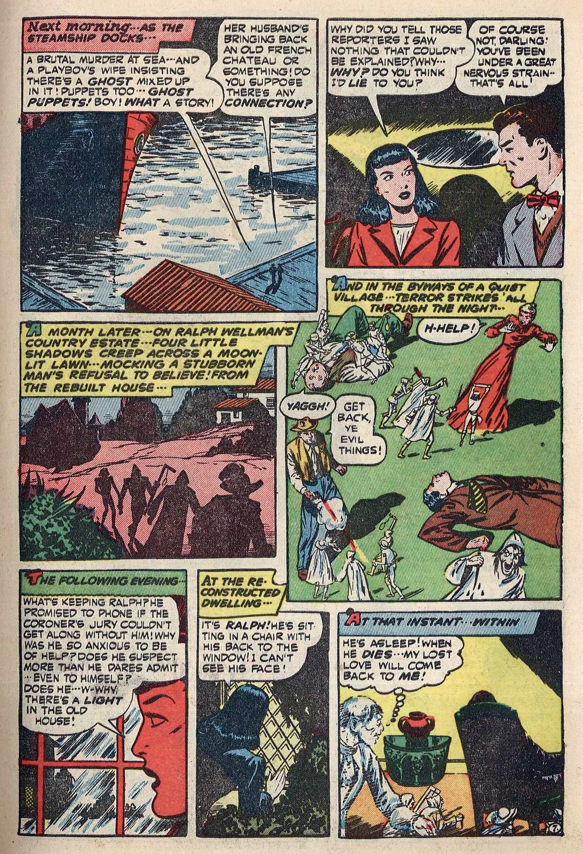 Read online Adventures Into The Unknown comic -  Issue #2 - 10