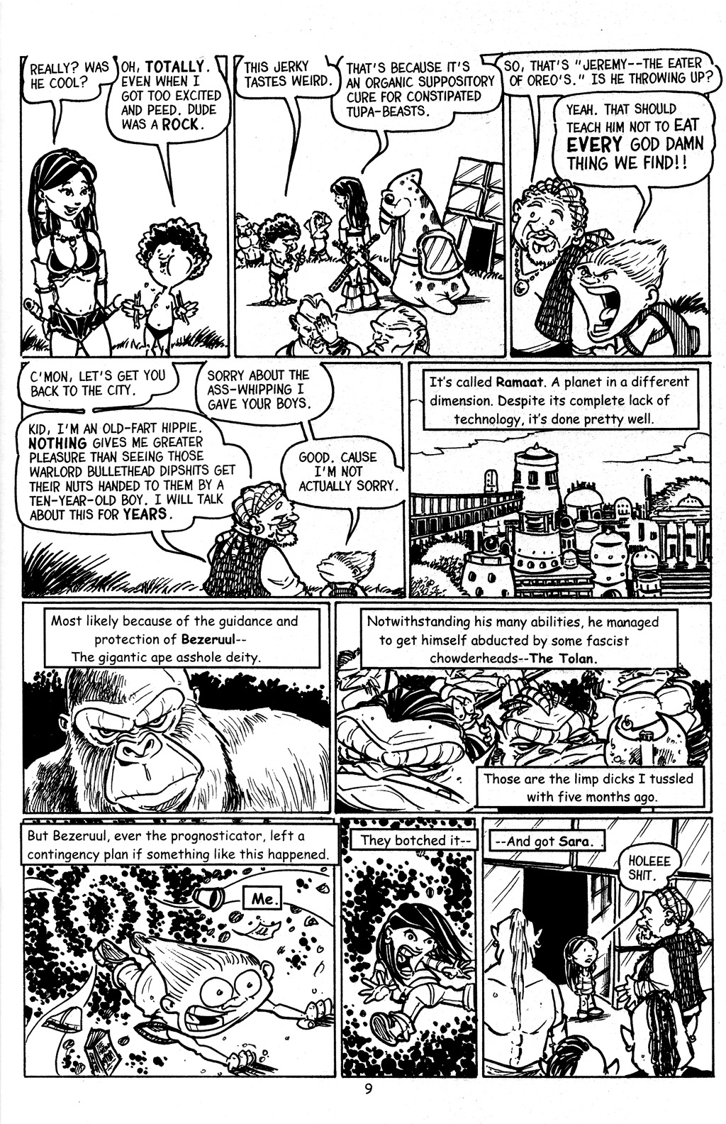 Read online The Adventures of Barry Ween, Boy Genius 3: Monkey Tales comic -  Issue #5 - 11