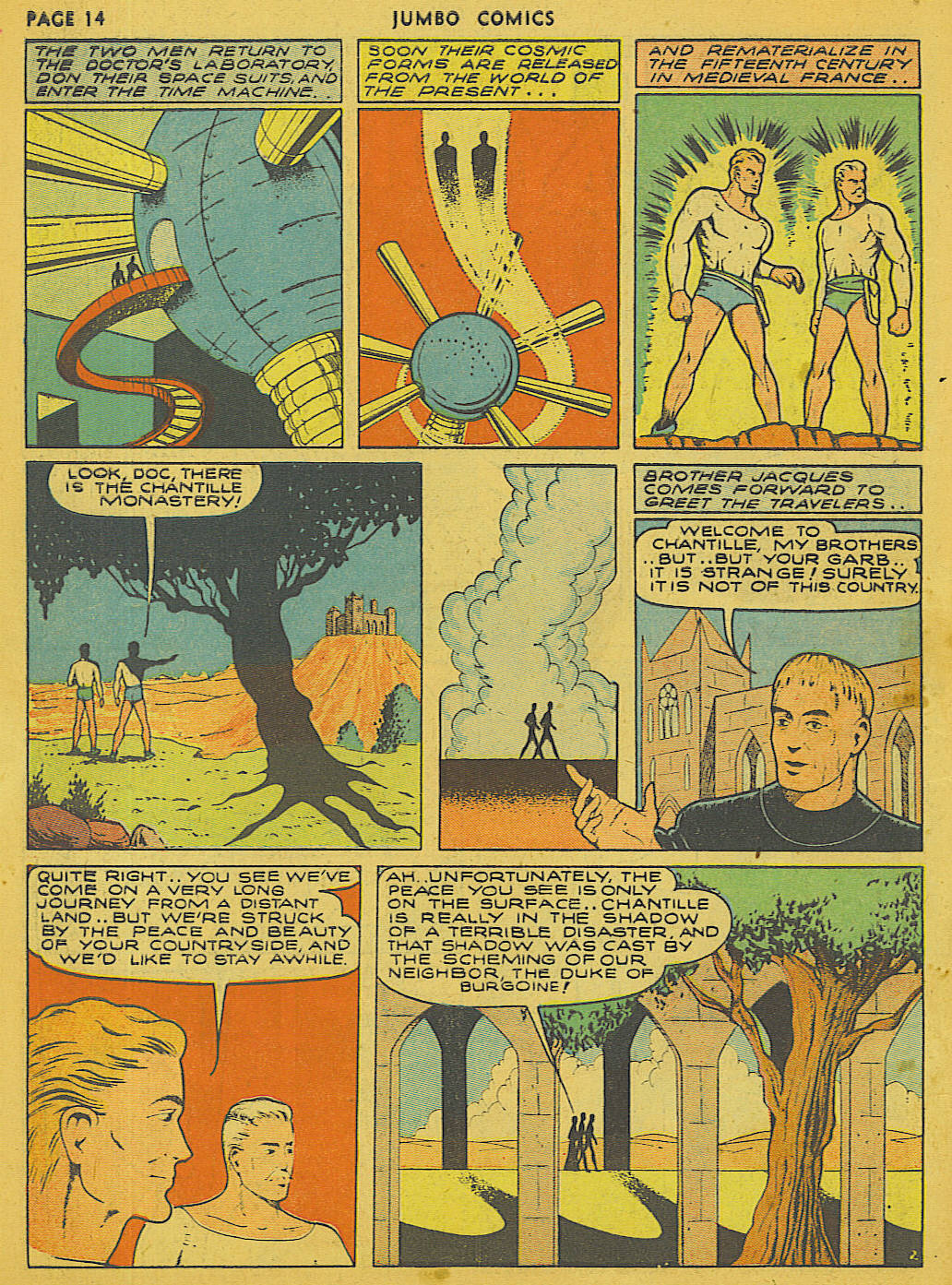Read online Jumbo Comics comic -  Issue #26 - 16