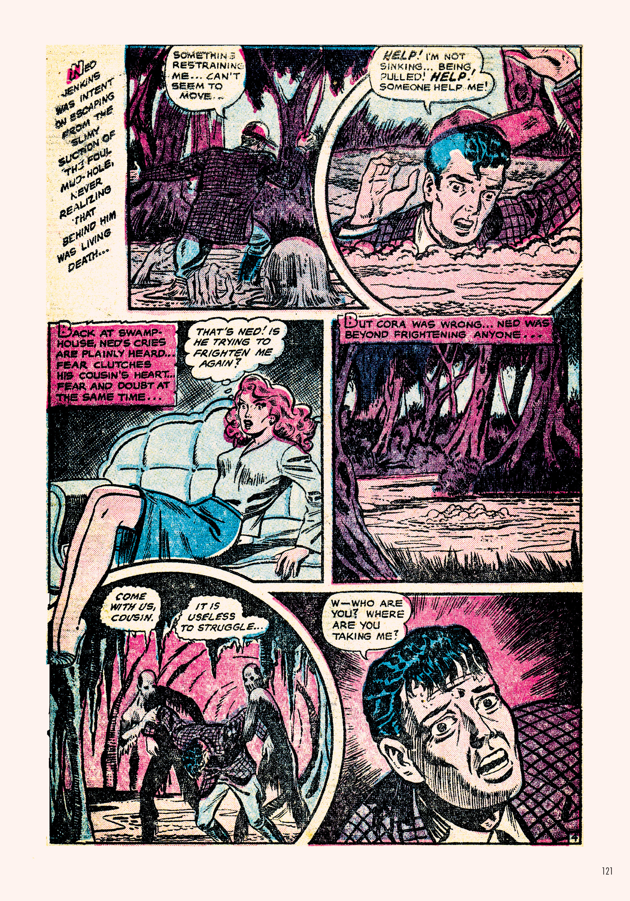 Read online Classic Monsters of Pre-Code Horror Comics: Swamp Monsters comic -  Issue # TPB - 121