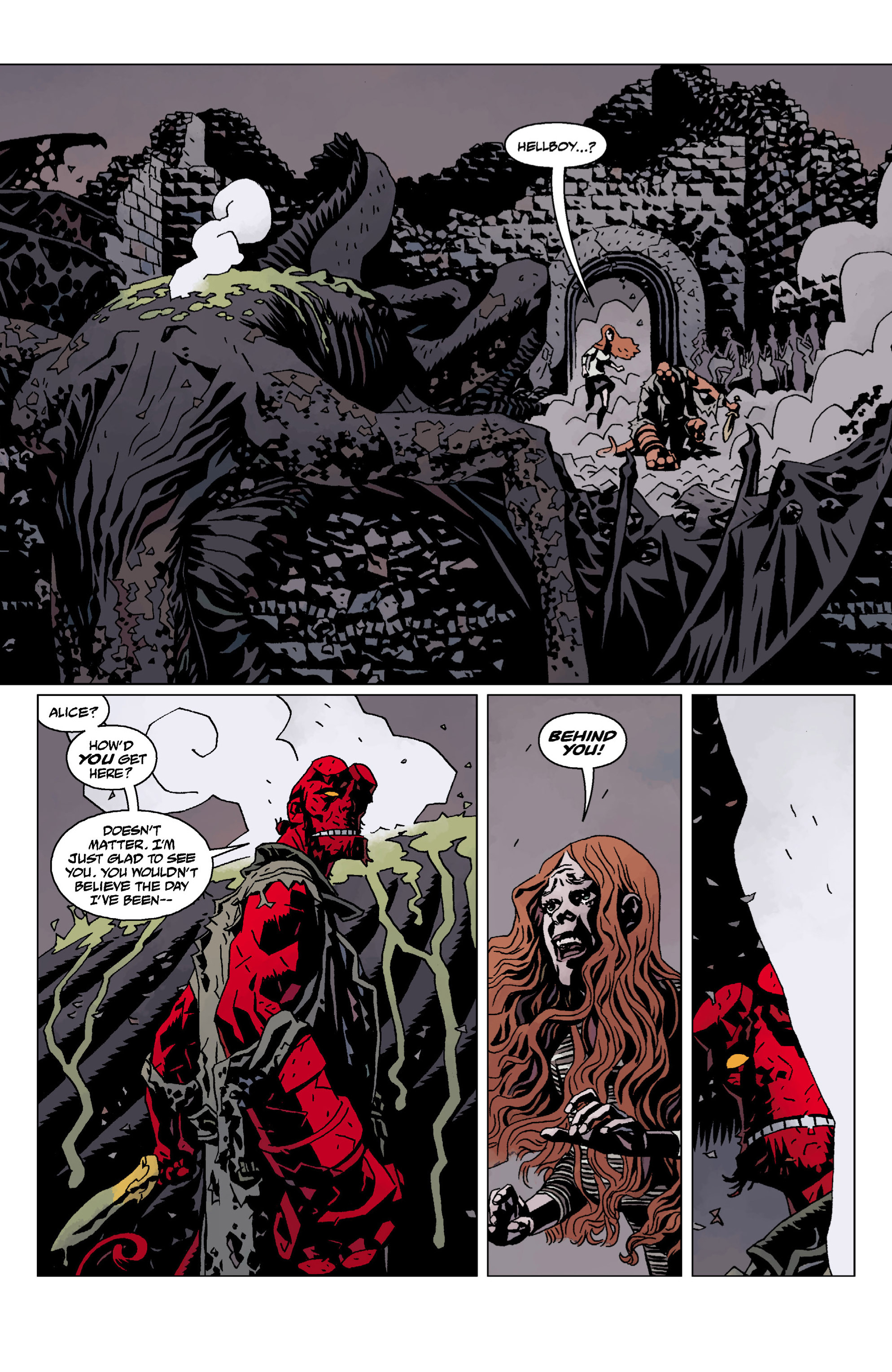 Read online Hellboy comic -  Issue #12 - 155
