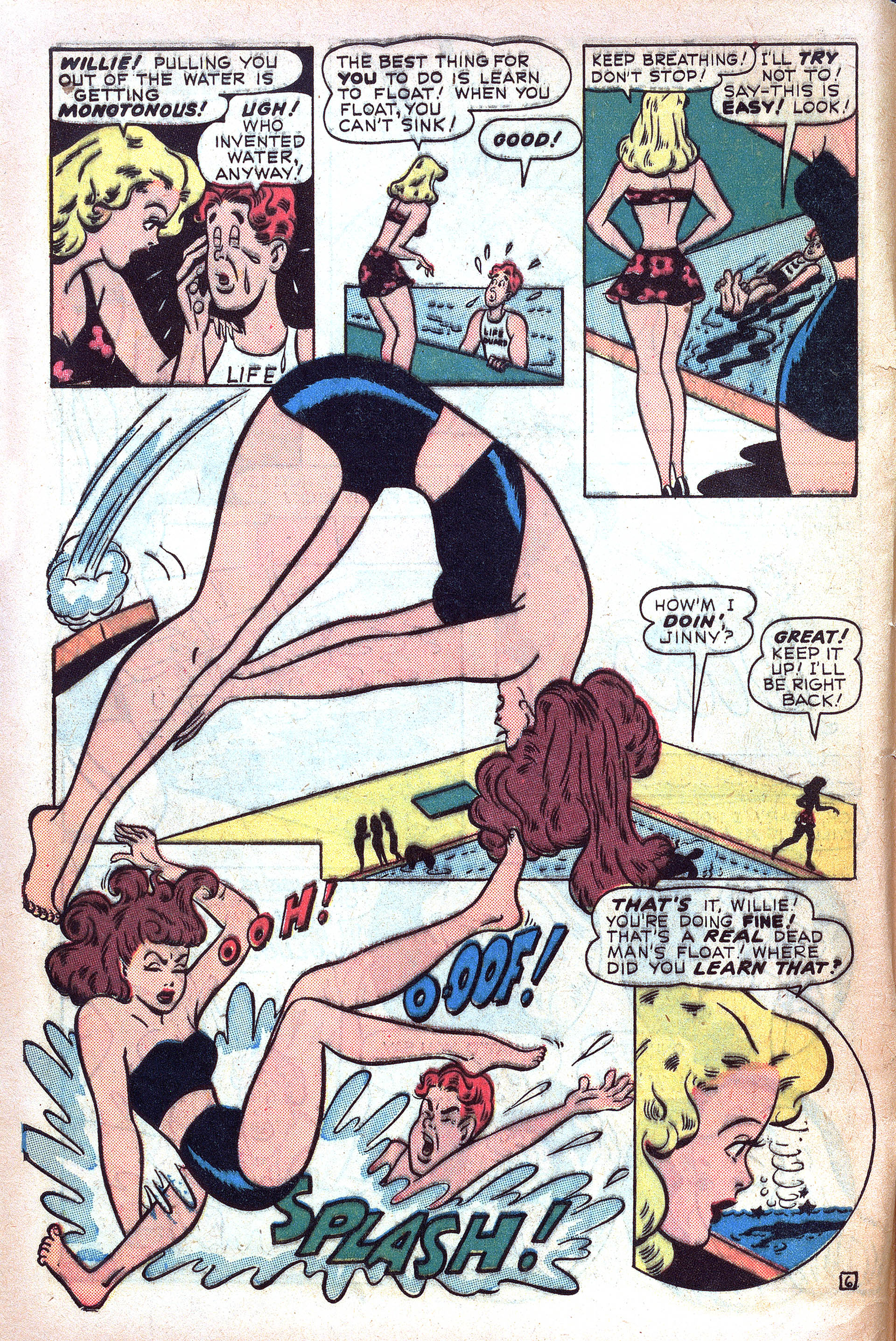 Read online Willie Comics (1946) comic -  Issue #10 - 8