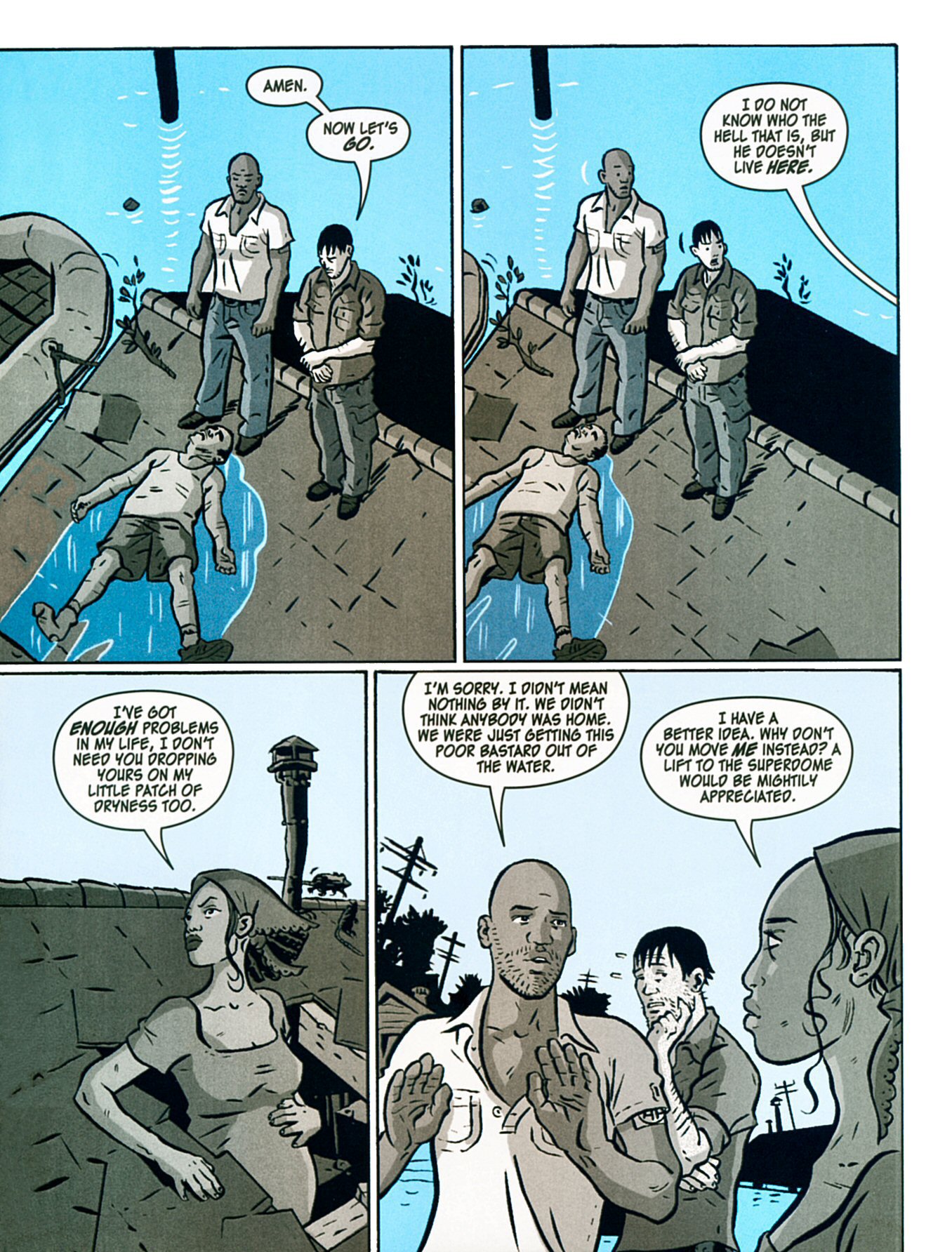 Read online Dark Rain: A New Orleans Story comic -  Issue # TPB - 73