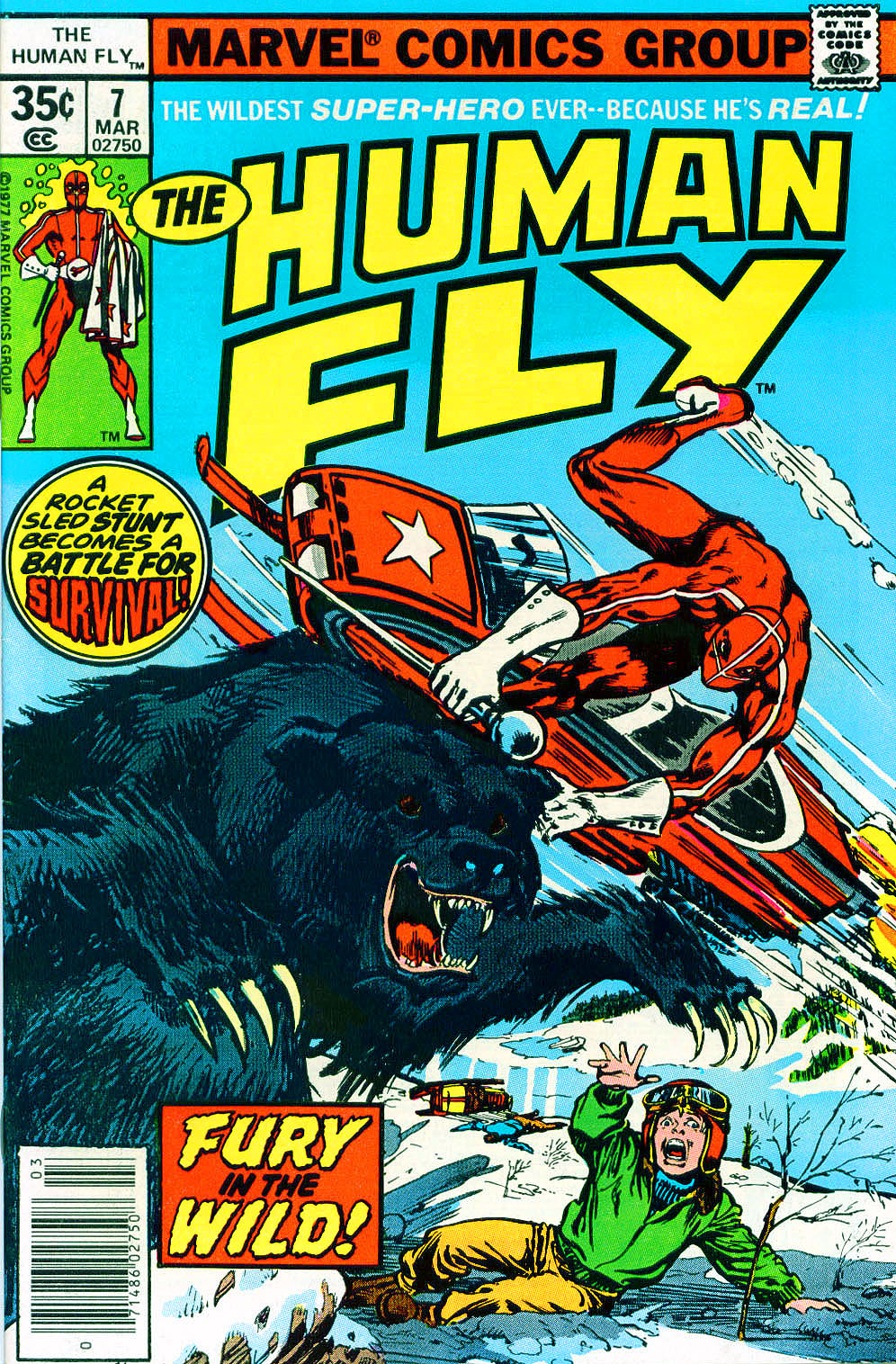 Read online The Human Fly comic -  Issue #7 - 1