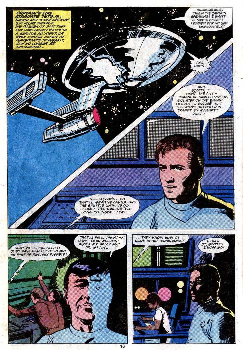 Read online Star Trek (1980) comic -  Issue #10 - 18