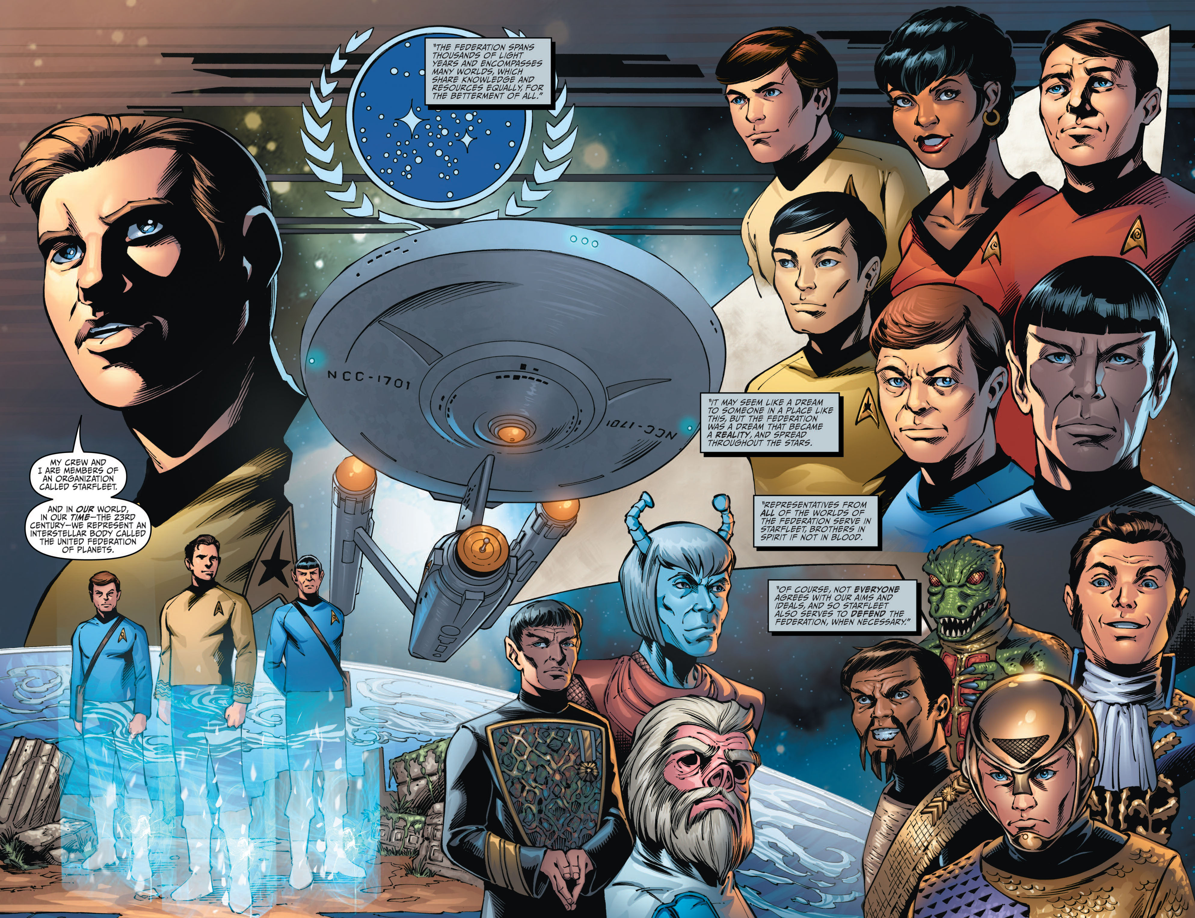 Read online Star Trek/Legion of Super-Heroes comic -  Issue #3 - 10