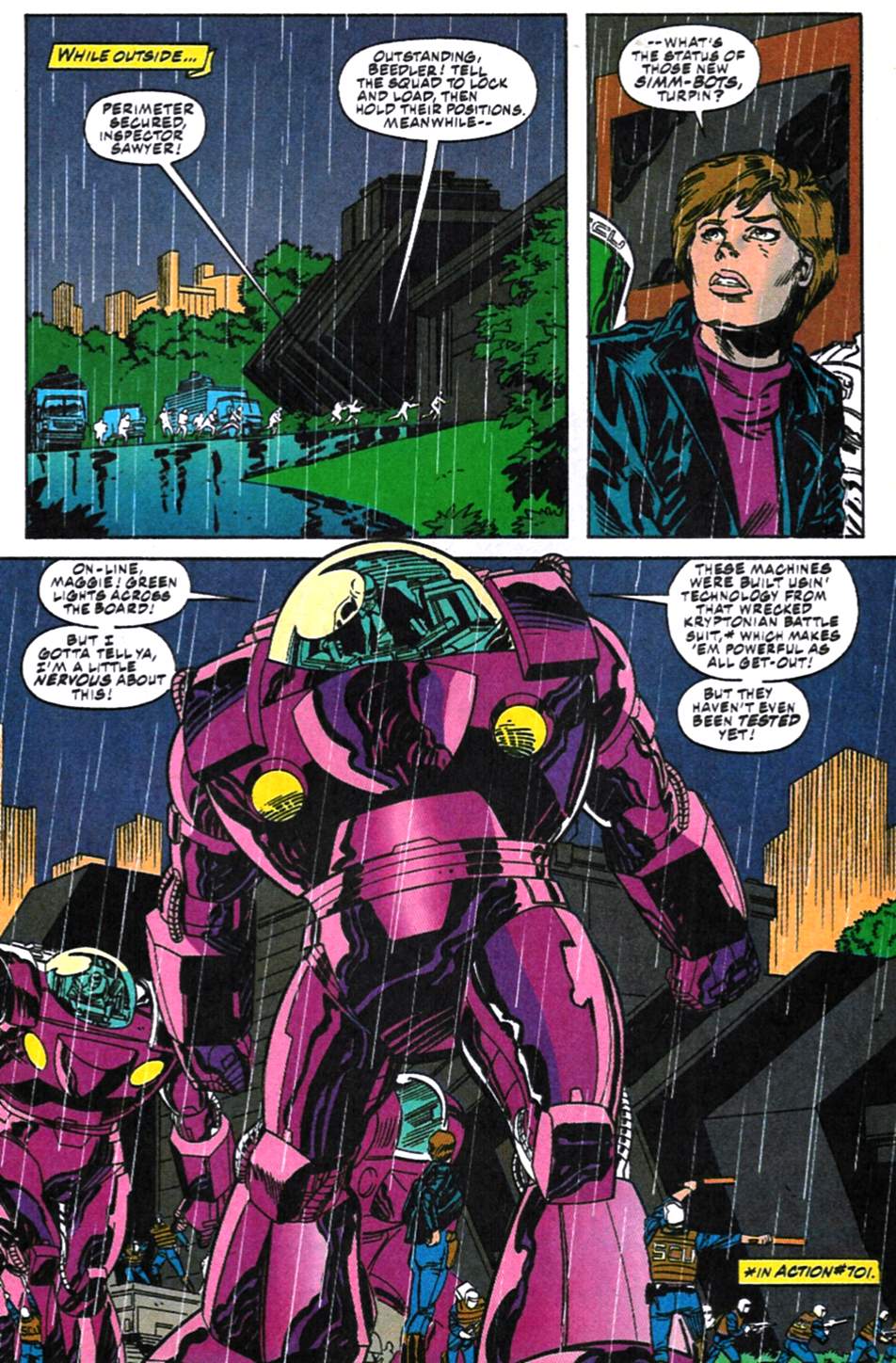 Read online Action Comics (1938) comic -  Issue #705 - 10