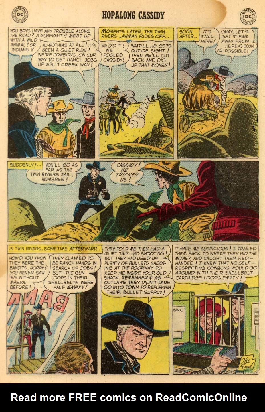 Read online Hopalong Cassidy comic -  Issue #124 - 20