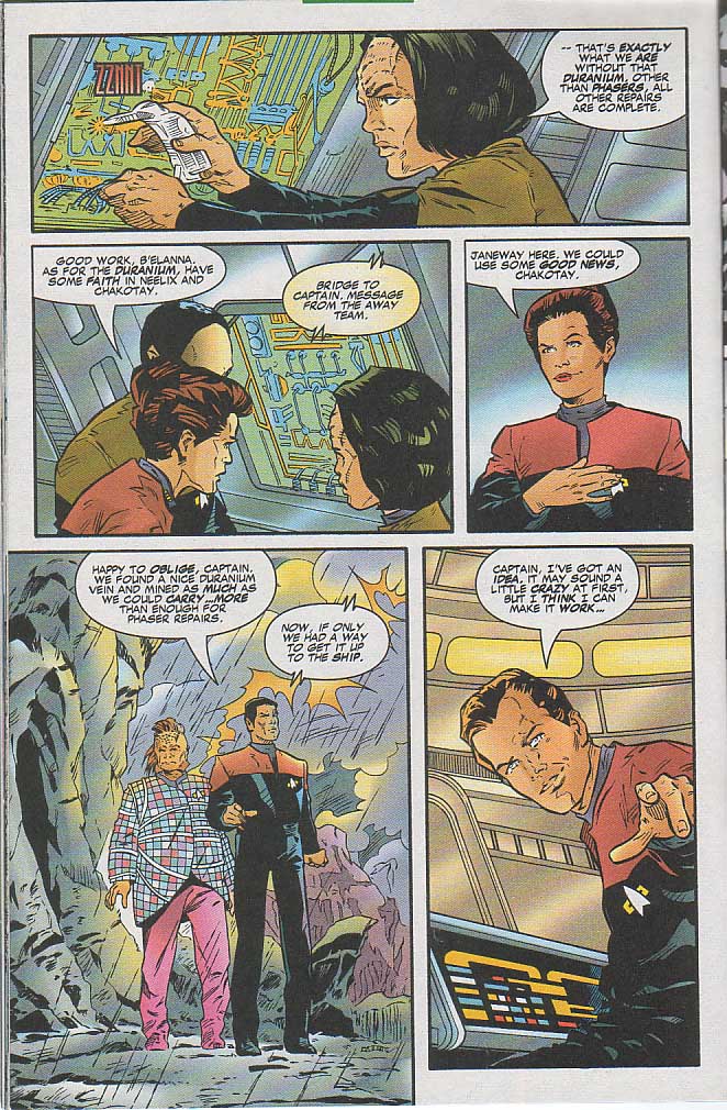 Read online Star Trek: Voyager comic -  Issue #5 - 14