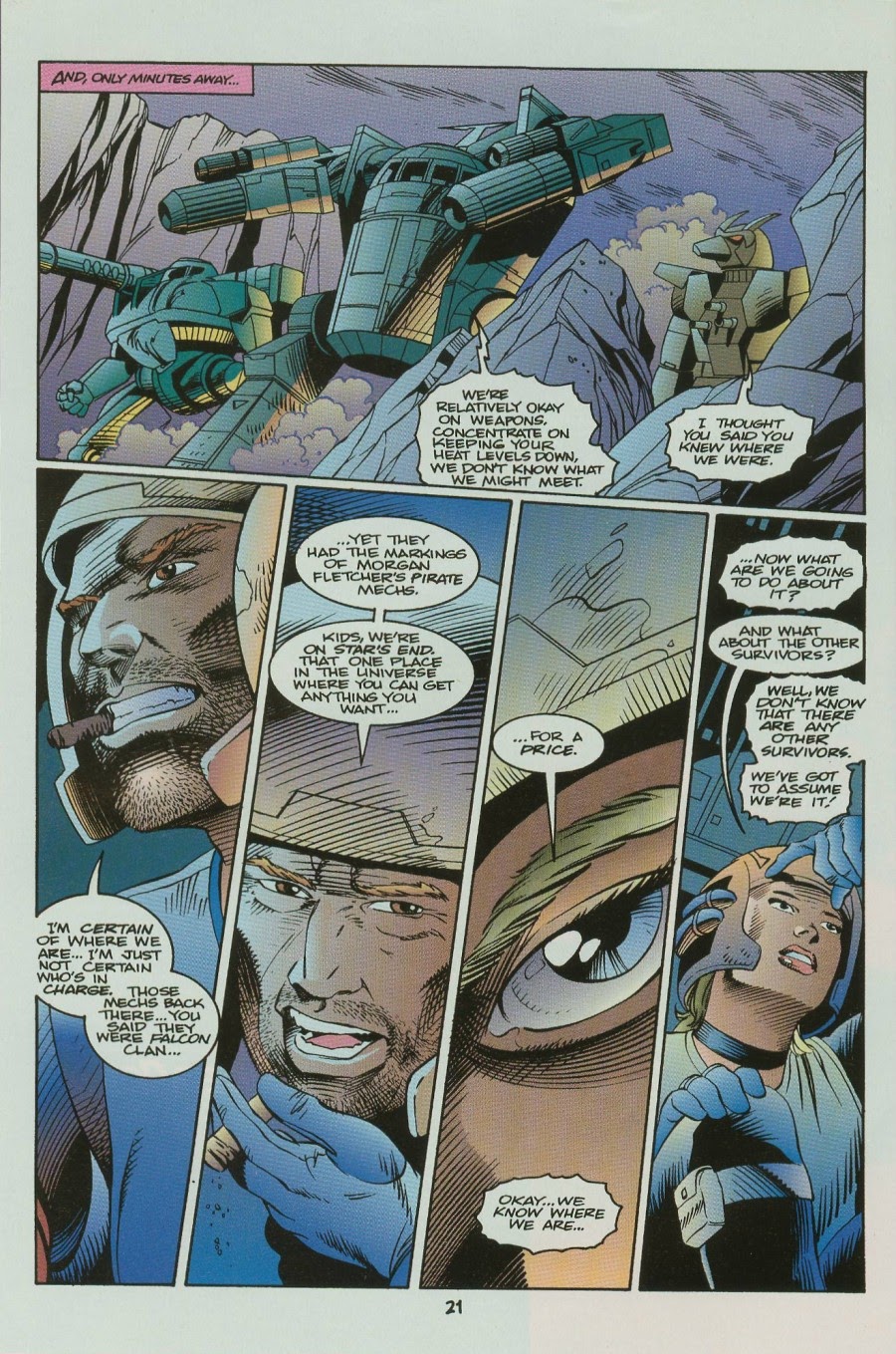 Read online Battletech: Fallout comic -  Issue #1 - 25