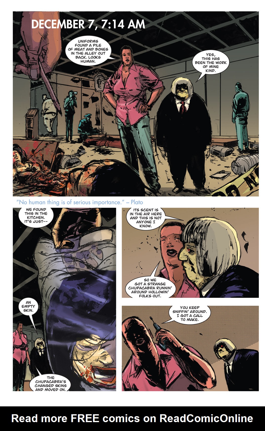 Read online Proof: Endangered comic -  Issue #1 - 10