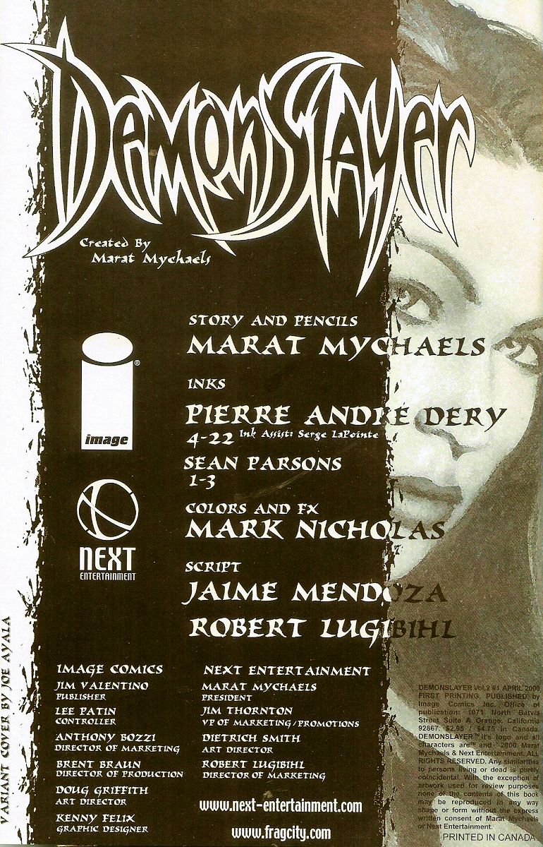 Read online Demonslayer (2000) comic -  Issue #1 - 3