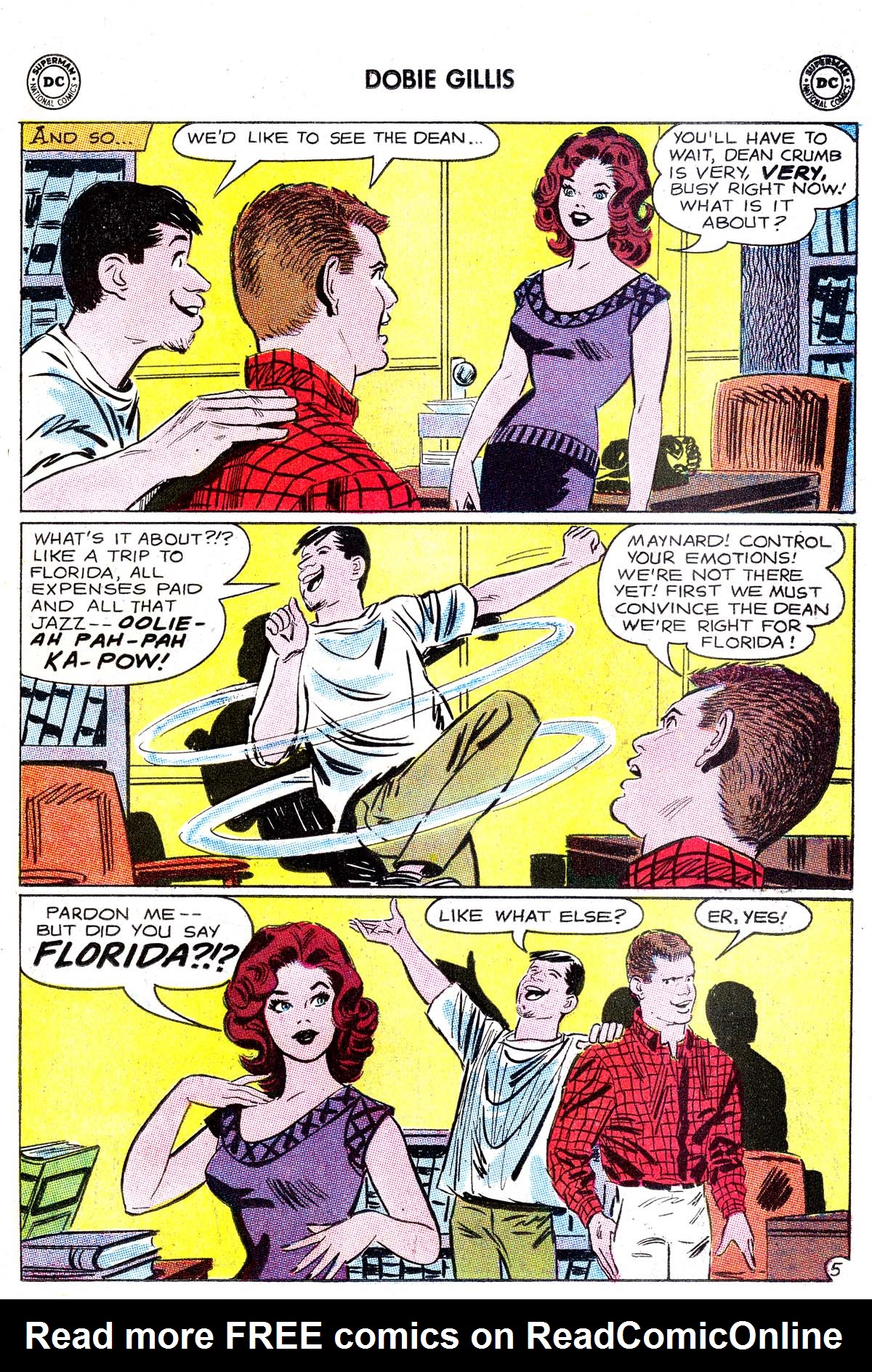 Read online Many Loves of Dobie Gillis comic -  Issue #19 - 7