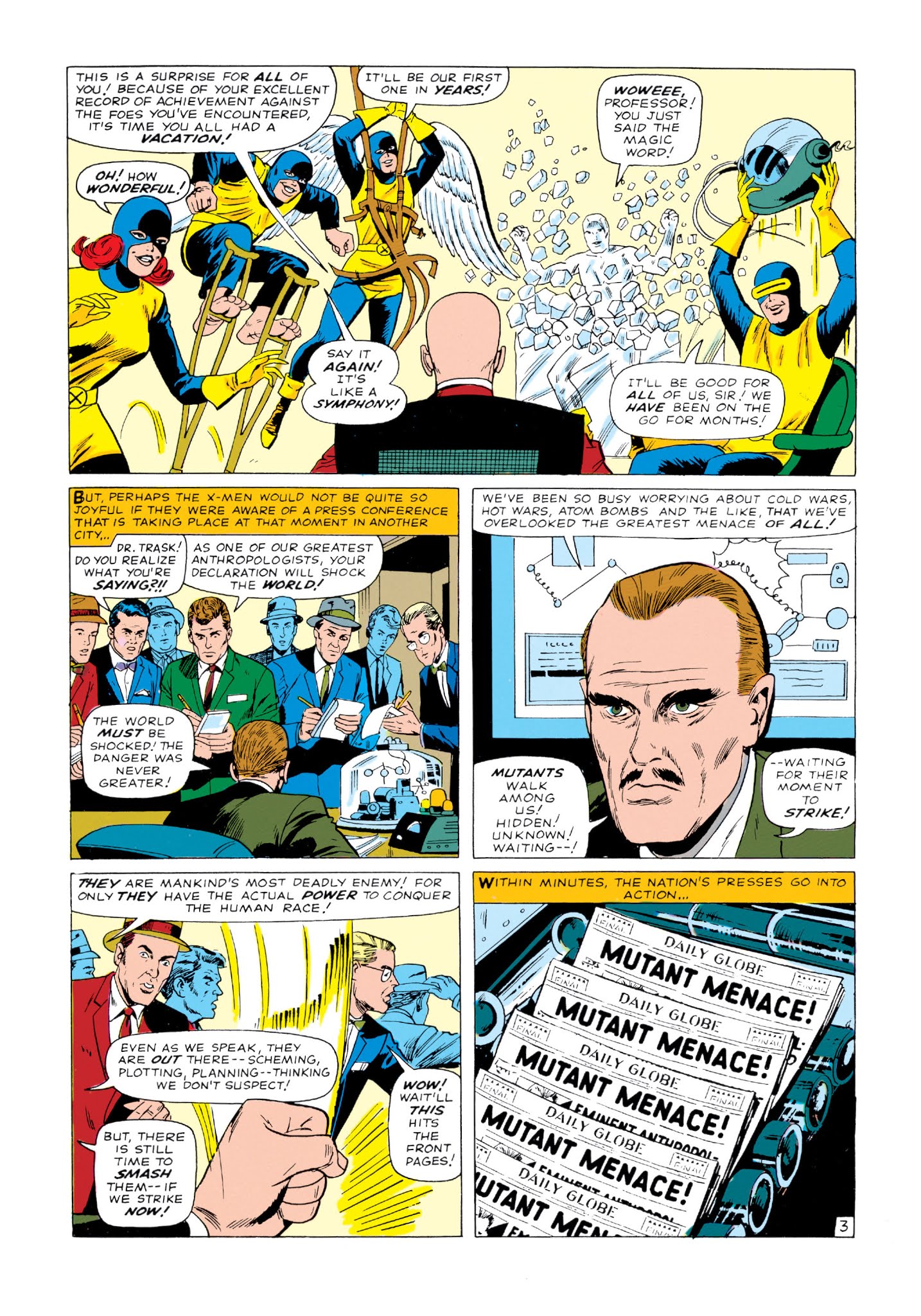 Read online Marvel Masterworks: The X-Men comic -  Issue # TPB 2 (Part 1) - 69