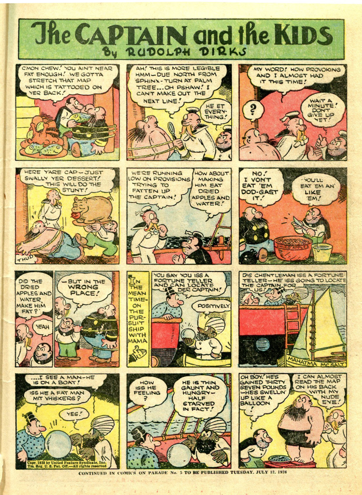 Read online Comics on Parade comic -  Issue #4 - 11