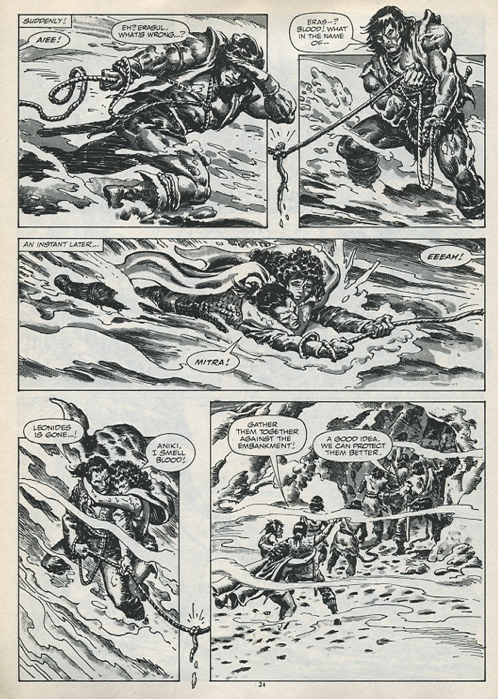 Read online The Savage Sword Of Conan comic -  Issue #187 - 26