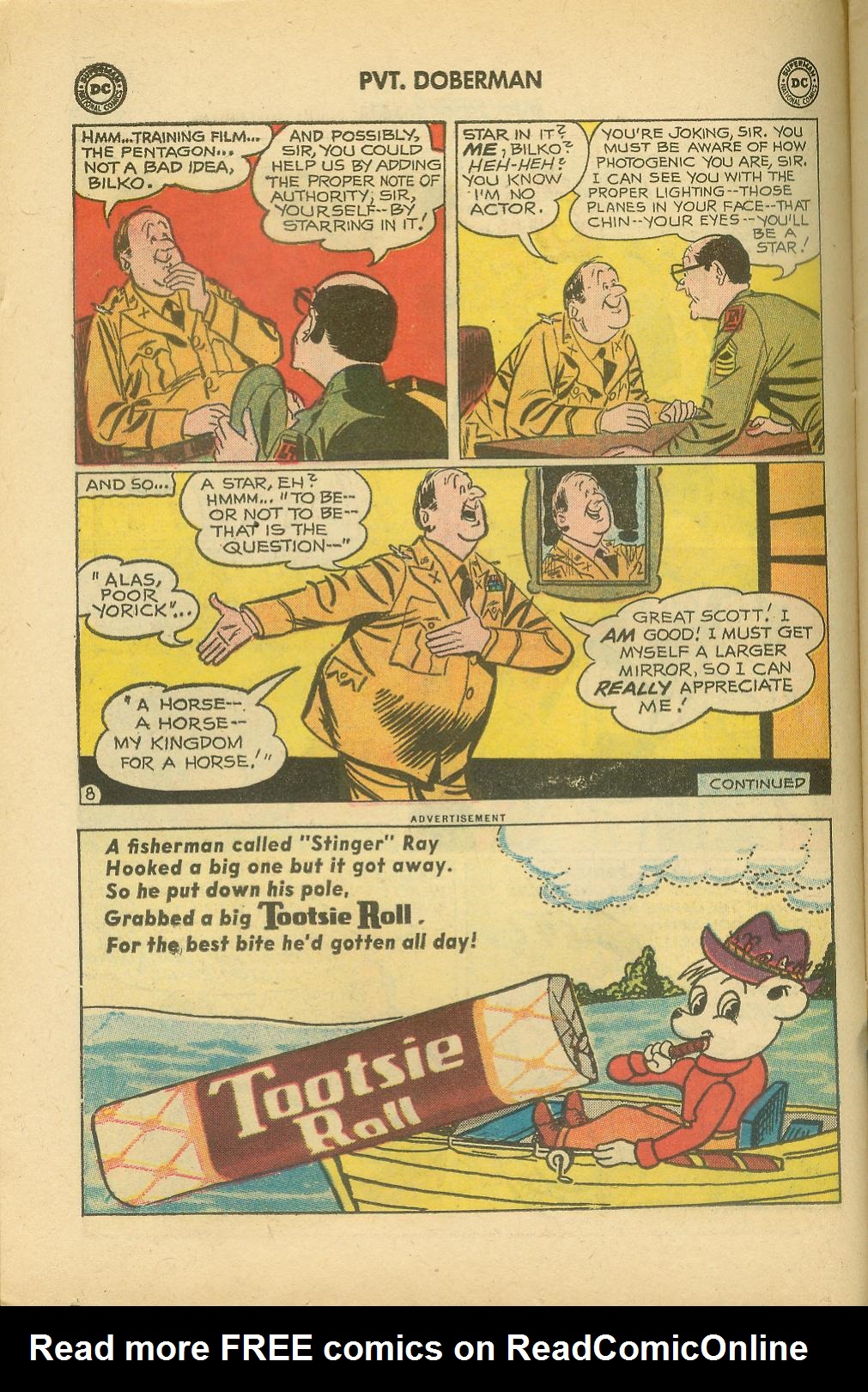 Read online Sgt. Bilko's Pvt. Doberman comic -  Issue #7 - 10