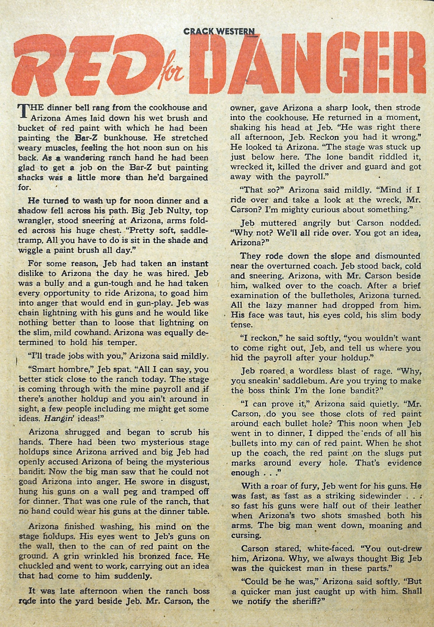 Read online Crack Western comic -  Issue #64 - 26