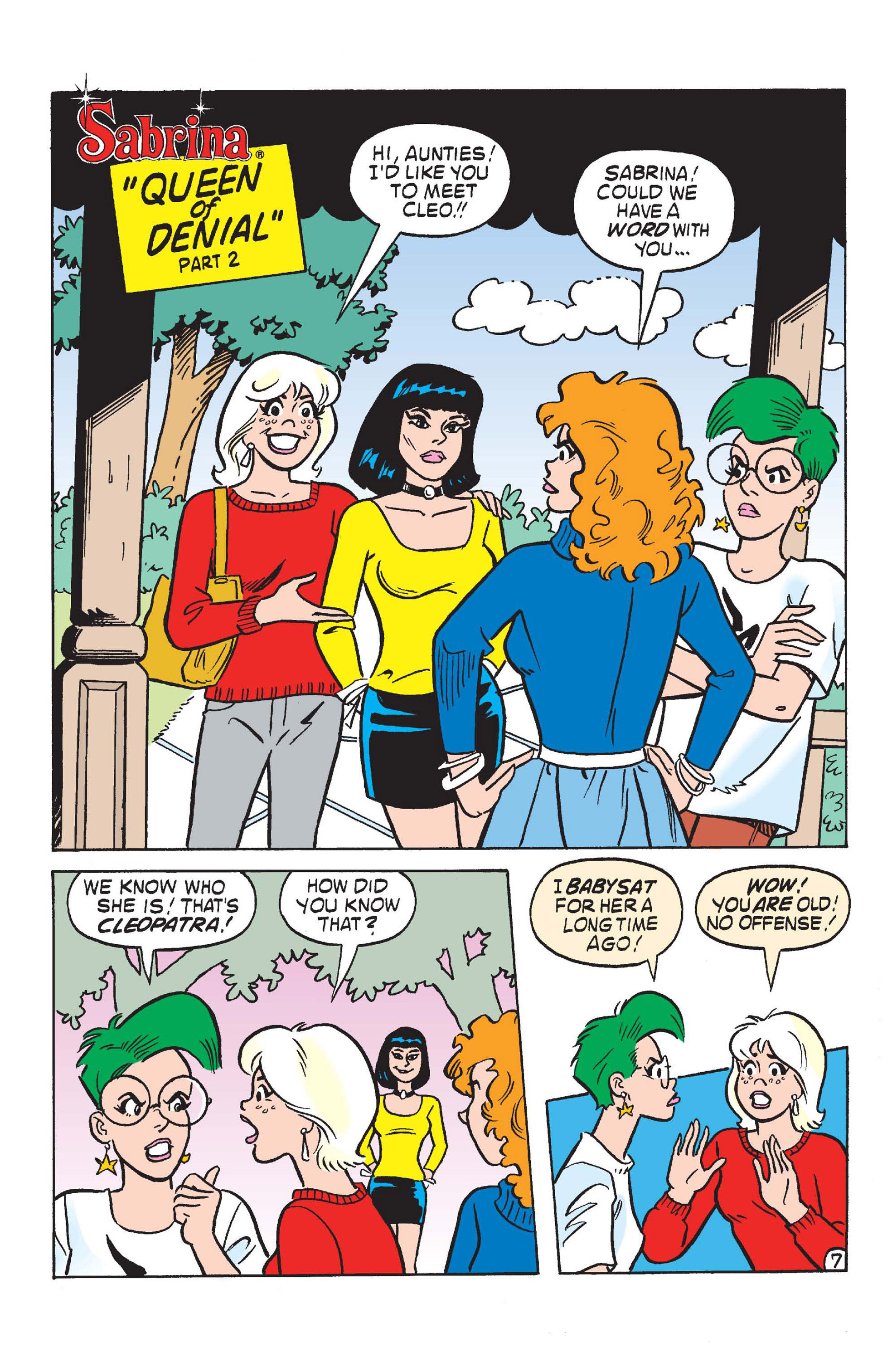 Read online Sabrina the Teenage Witch (1997) comic -  Issue #1 - 8