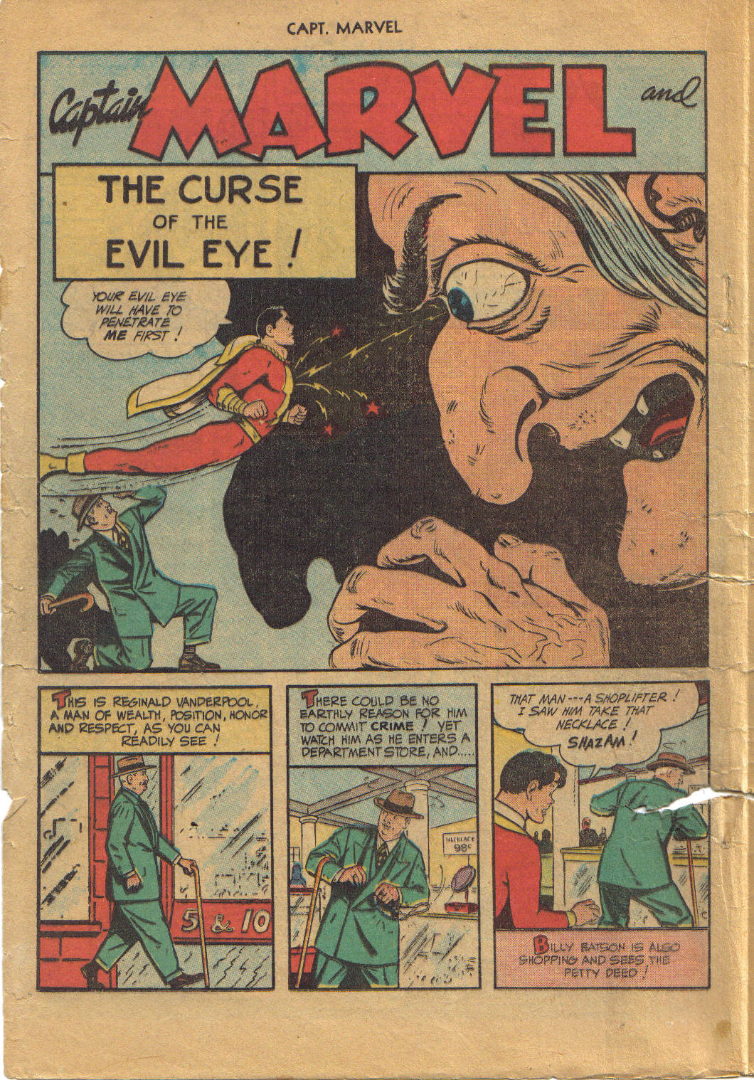 Read online Captain Marvel Adventures comic -  Issue #92 - 16