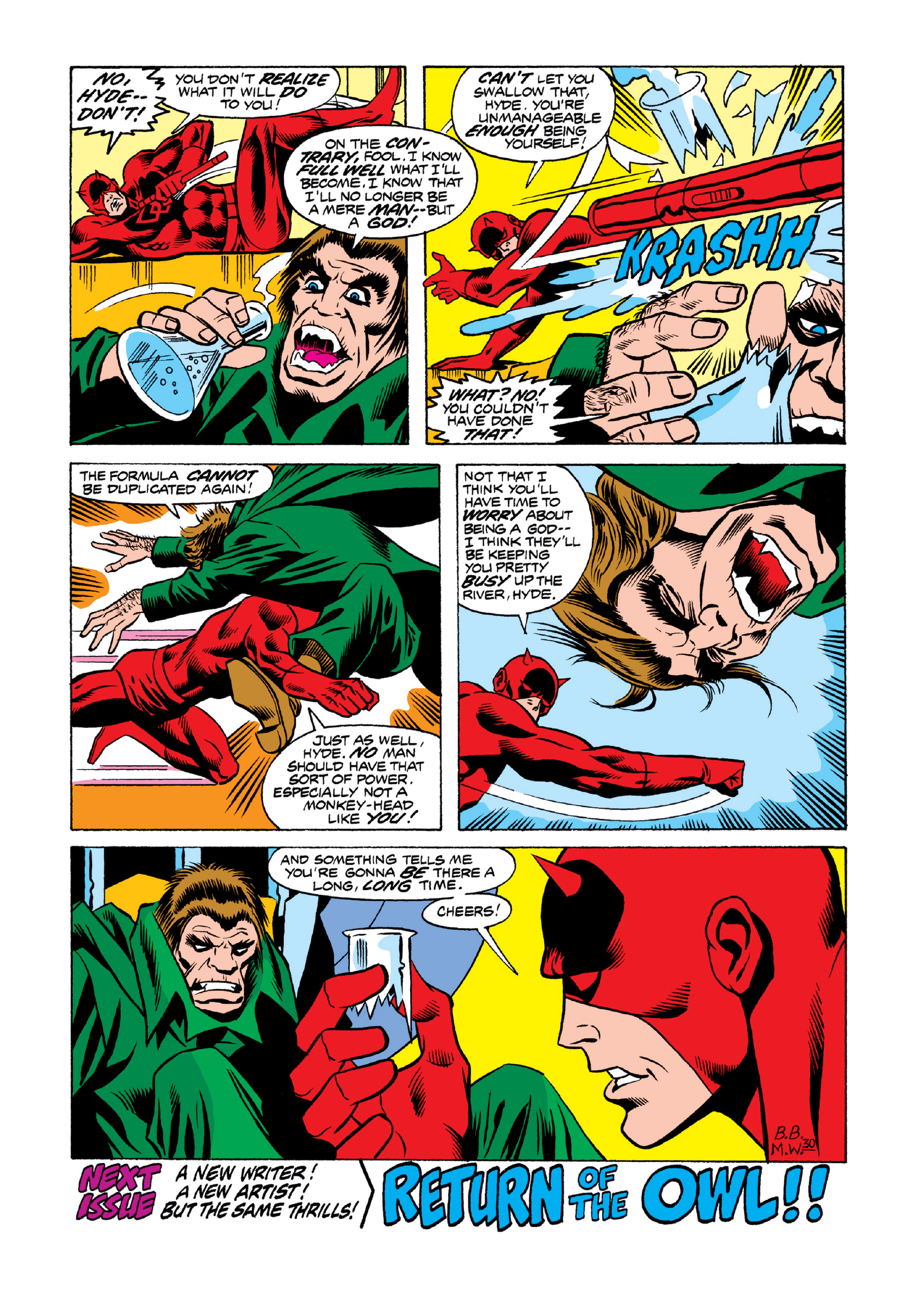 Read online Marvel Masterworks: Daredevil comic -  Issue # TPB 13 (Part 3) - 62