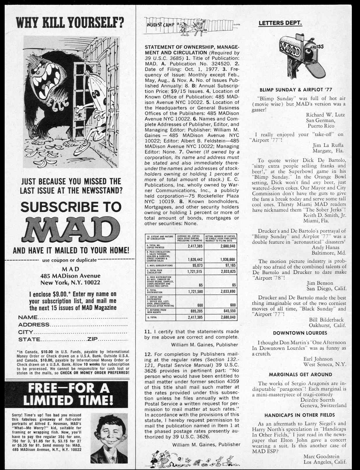 Read online MAD comic -  Issue #197 - 4