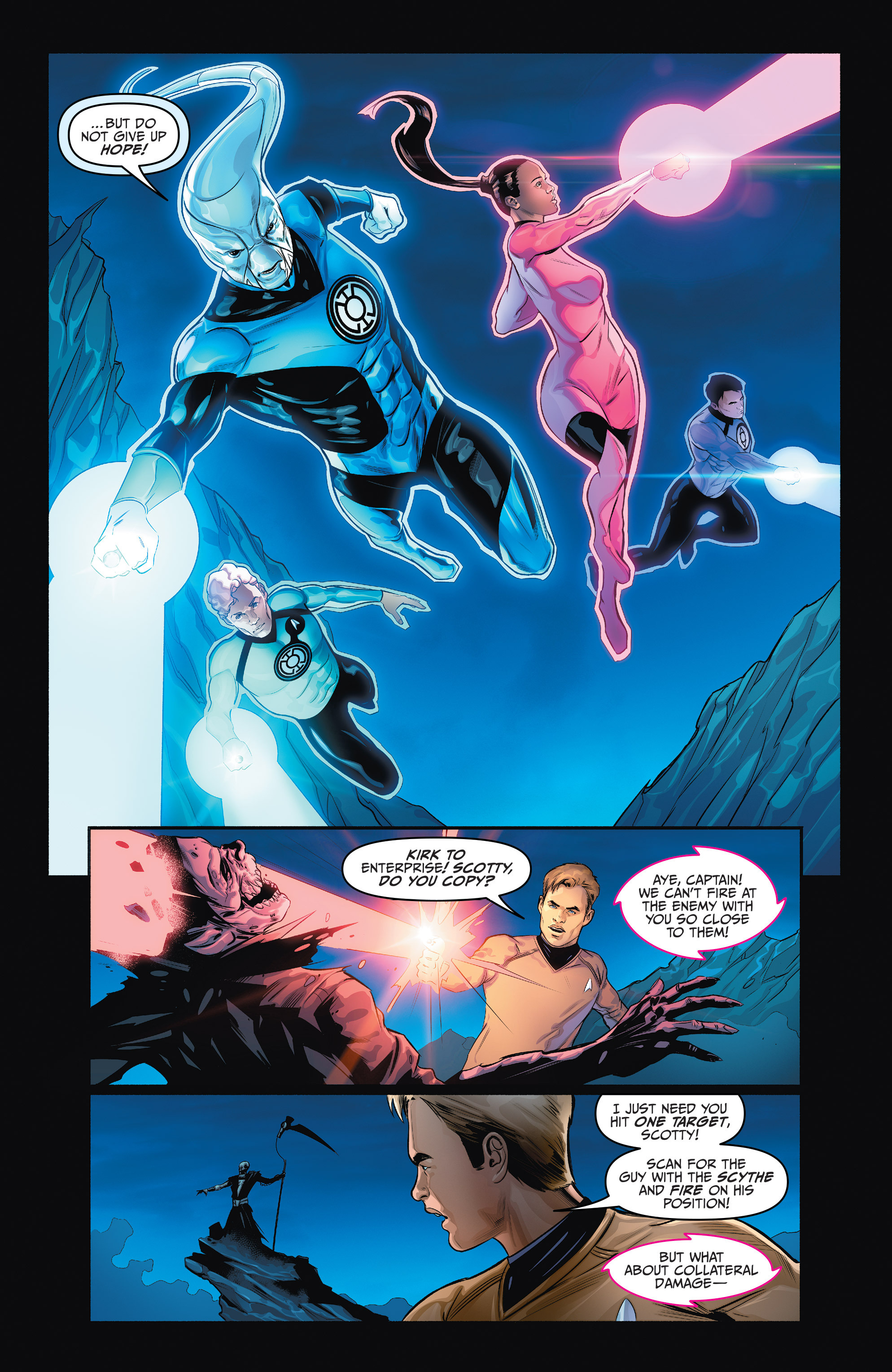 Read online Star Trek/Green Lantern (2015) comic -  Issue #6 - 6