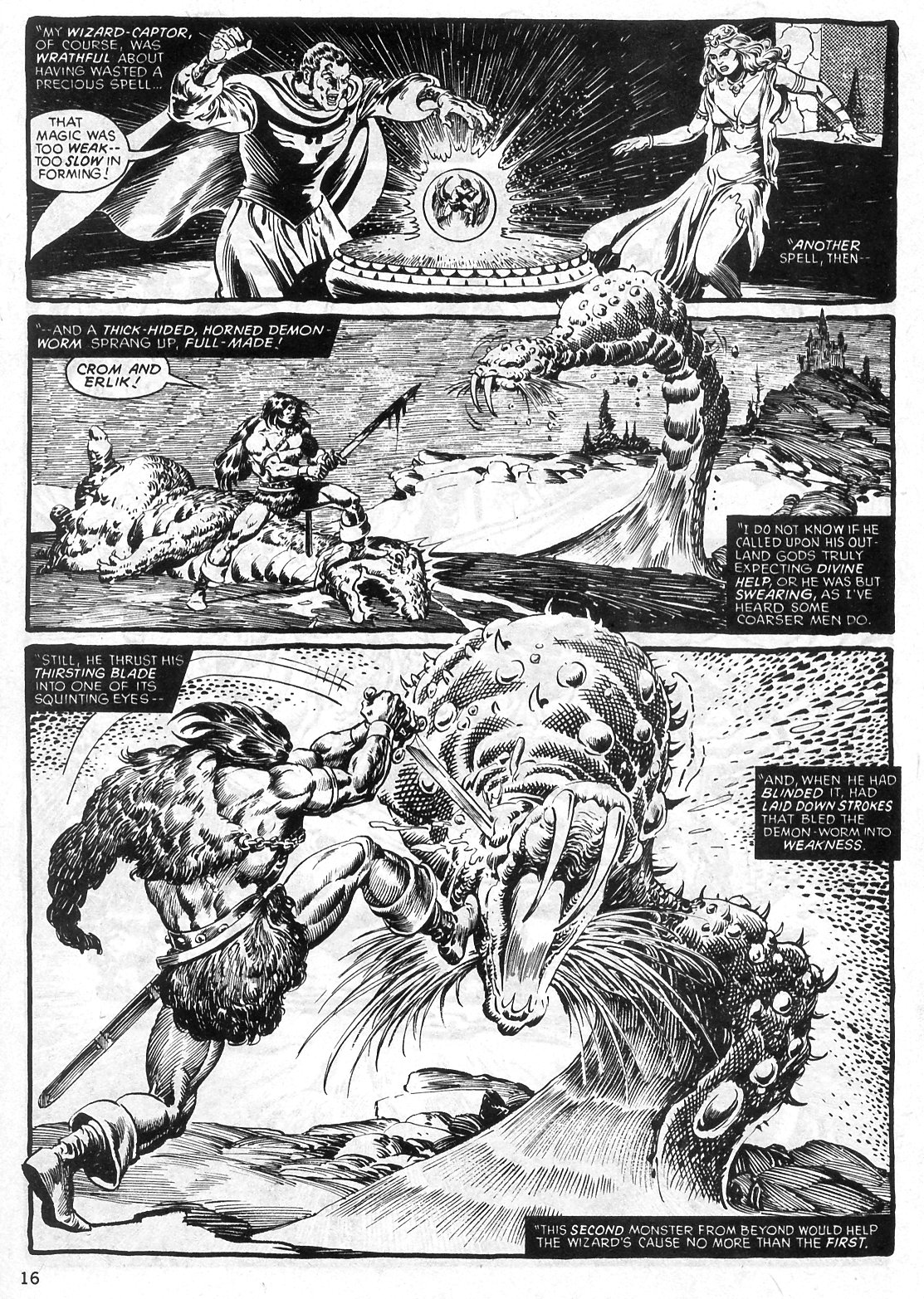 The Savage Sword Of Conan Issue #29 #30 - English 16