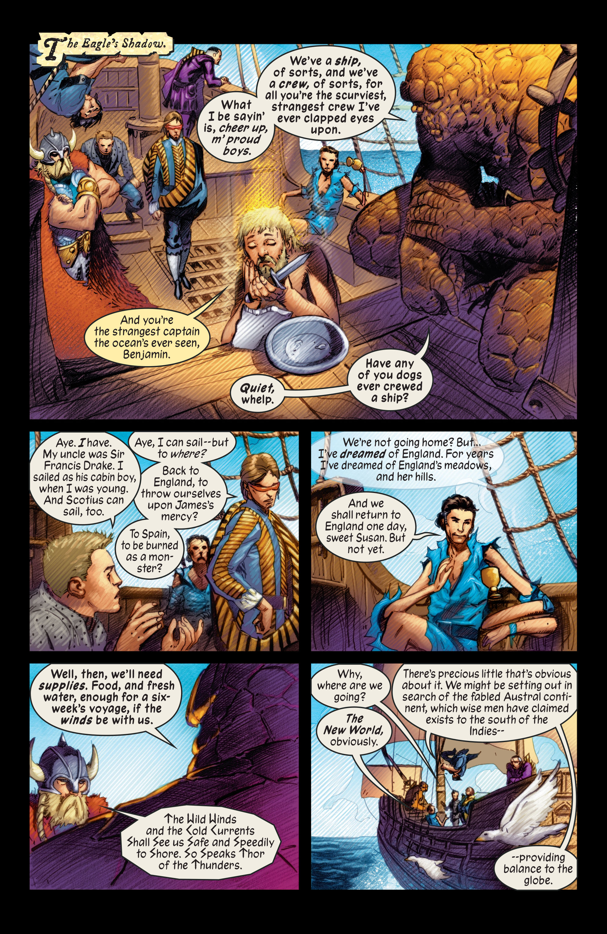 Read online Marvel 1602 comic -  Issue #7 - 9