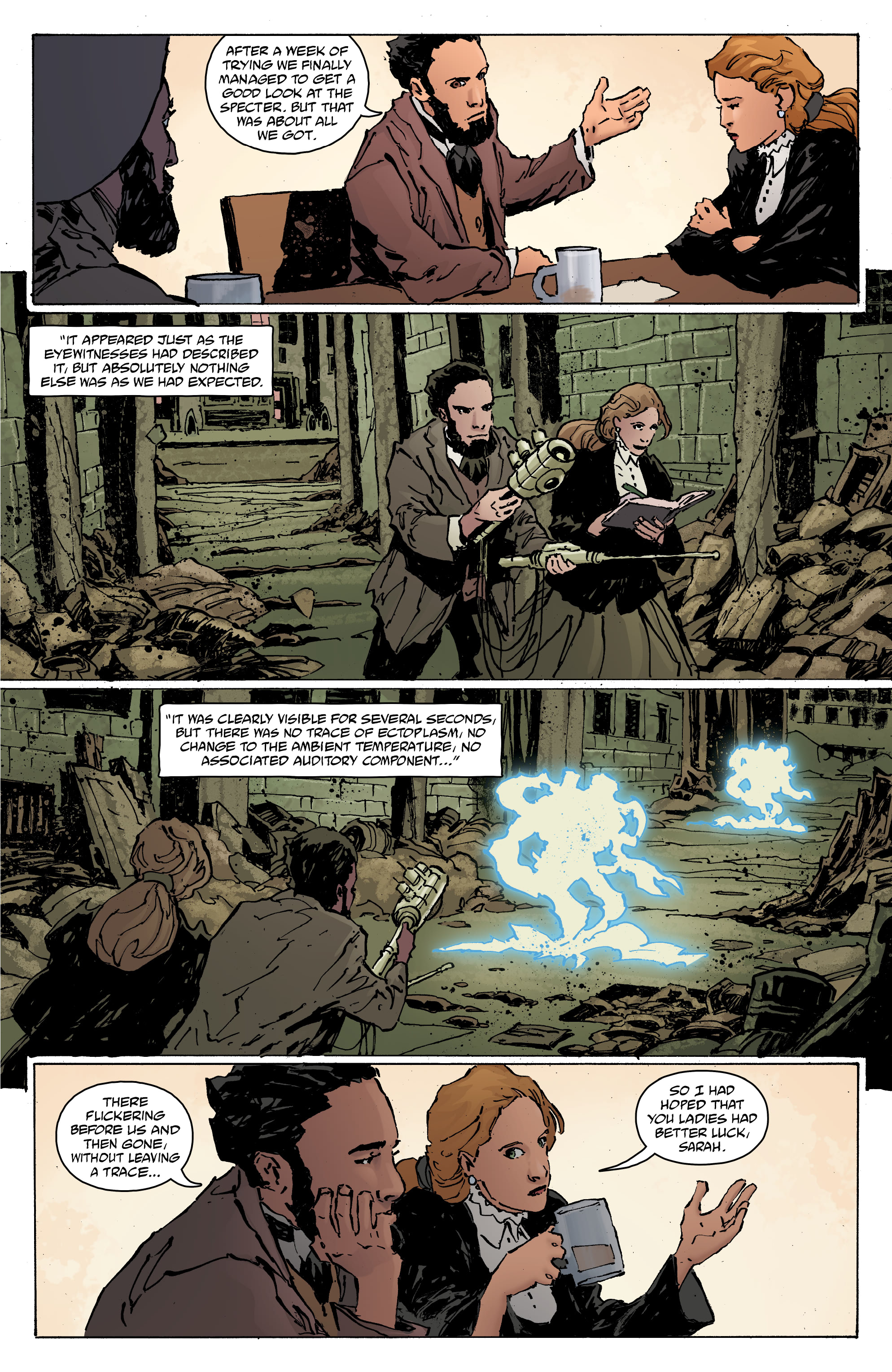 Read online Hellboy: The Silver Lantern Club comic -  Issue #5 - 7