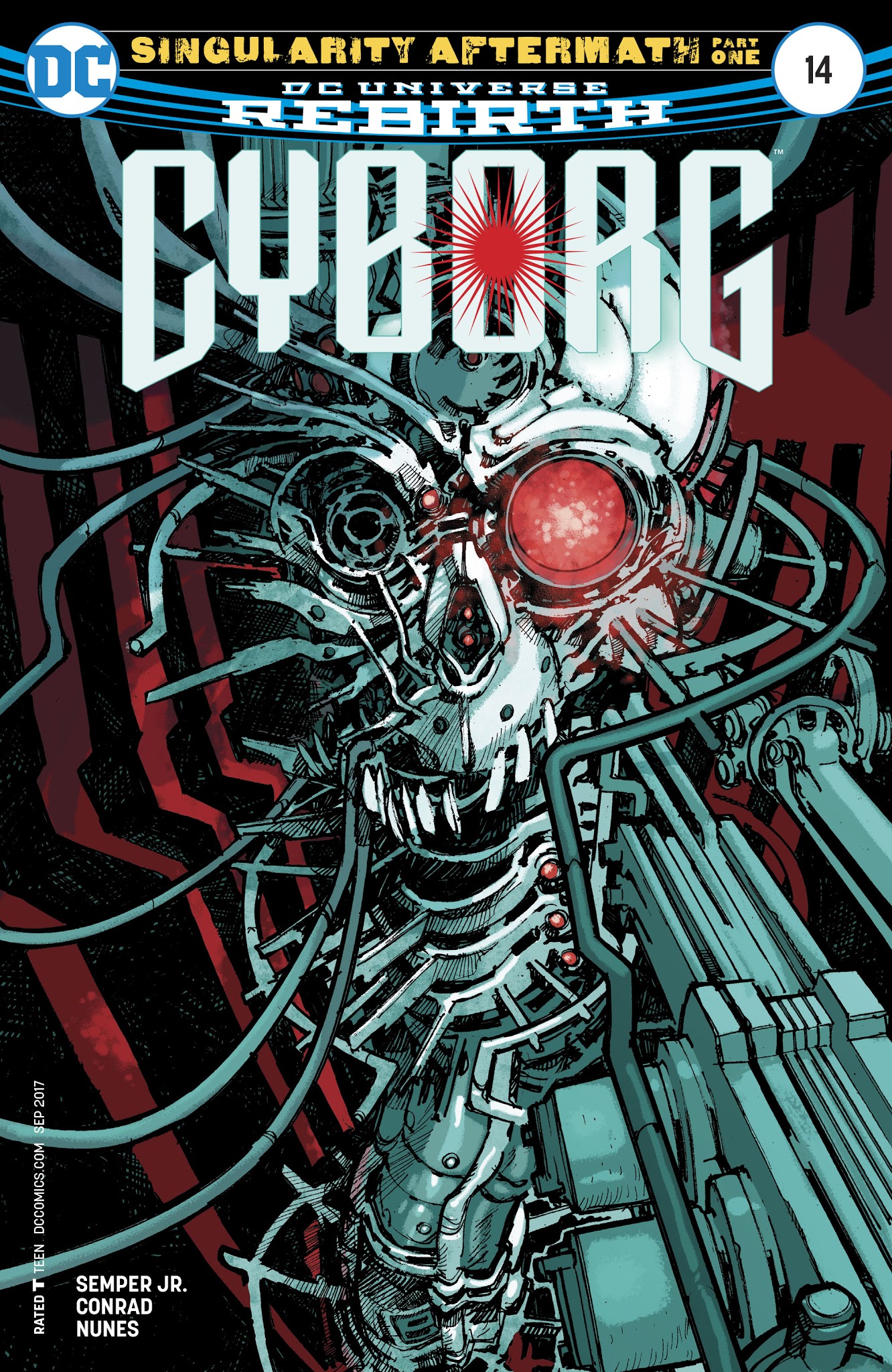 Read online Cyborg (2016) comic -  Issue #14 - 1