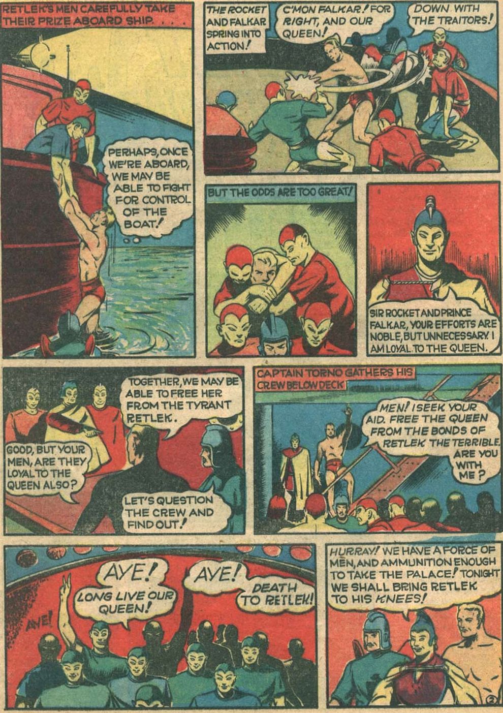 Read online Pep Comics comic -  Issue #8 - 48