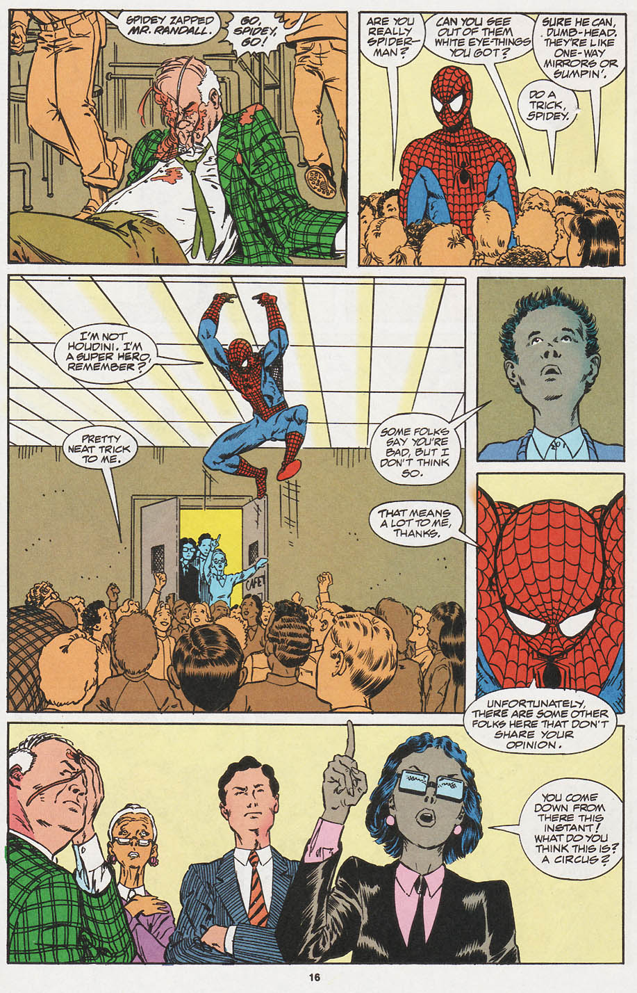 Read online Spider-Man (1990) comic -  Issue #28 - There's Something About A Gun Part 2 - 12