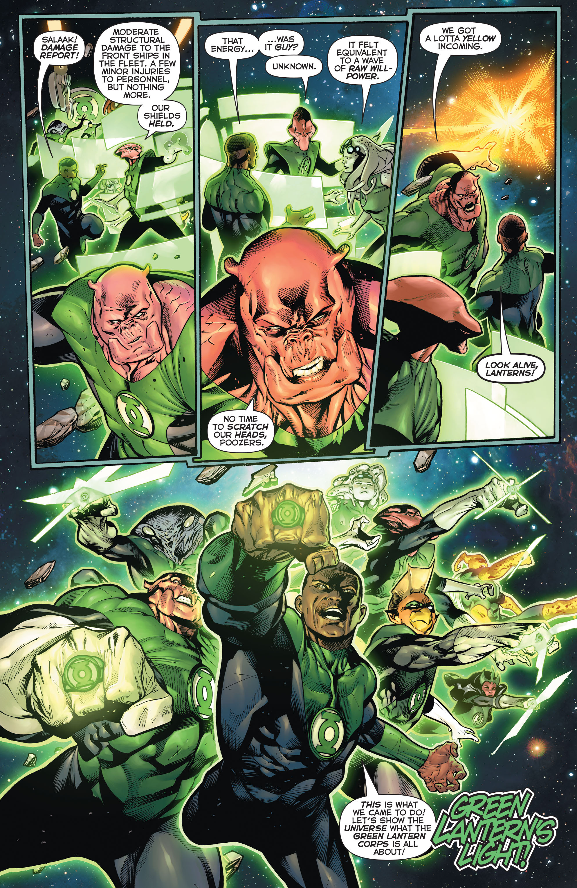 Read online Hal Jordan And The Green Lantern Corps comic -  Issue #7 - 21
