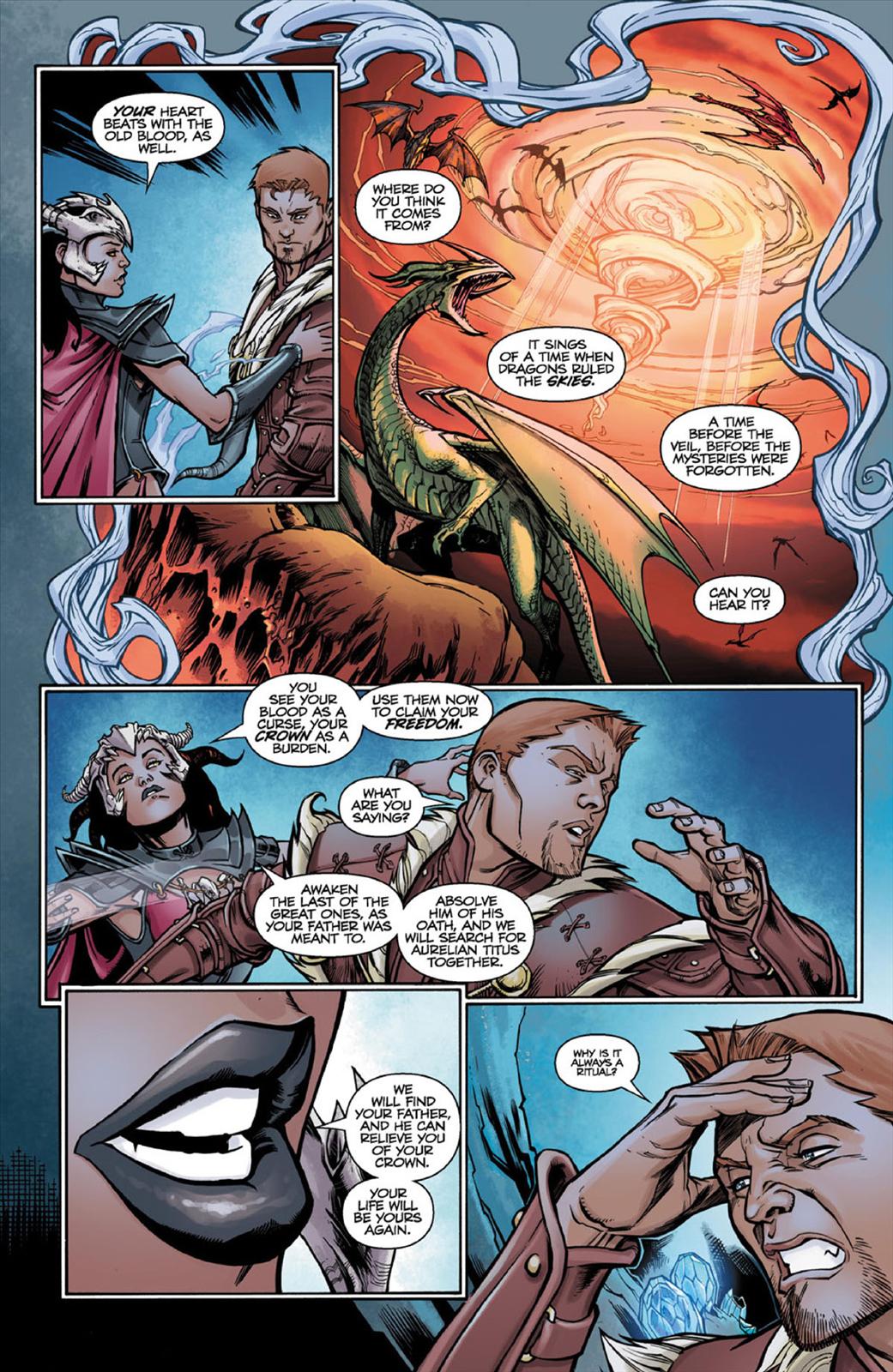 Read online Dragon Age: The Silent Grove comic -  Issue #6 - 8