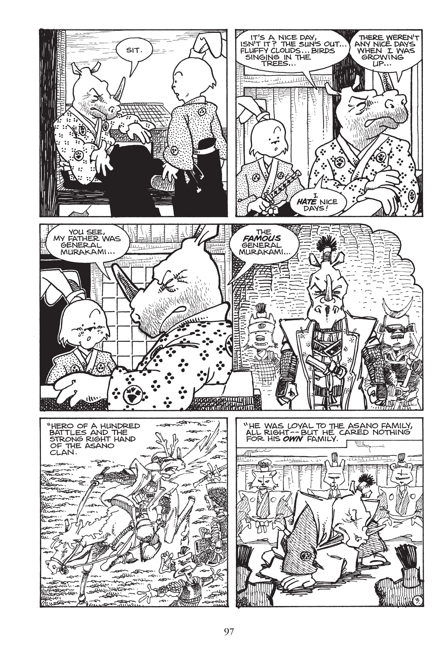Read online Usagi Yojimbo (1987) comic -  Issue # _TPB 7 - 90