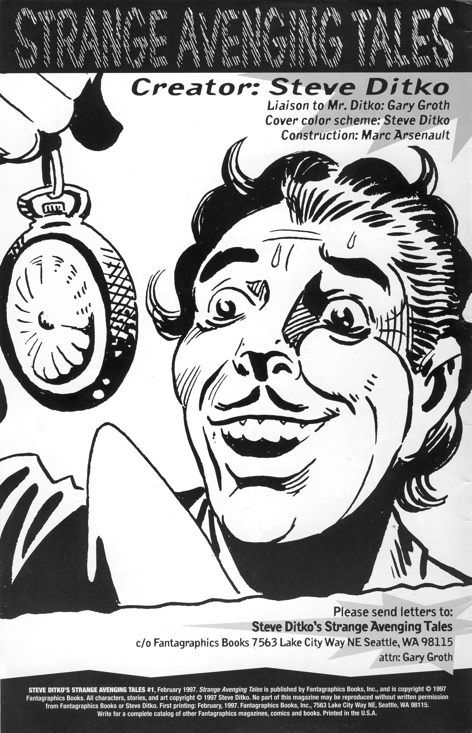 Read online Strange Avenging Tales comic -  Issue # Full - 2