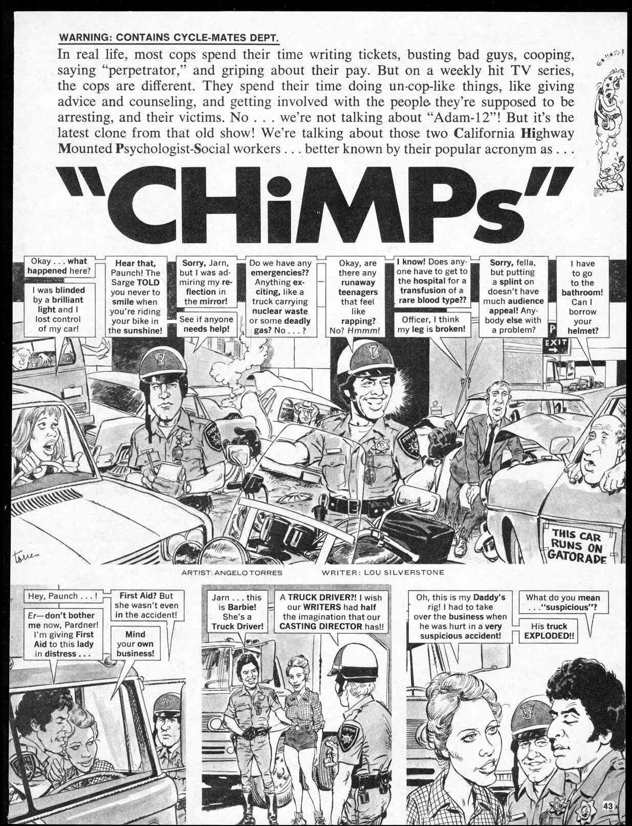 Read online MAD comic -  Issue #211 - 45