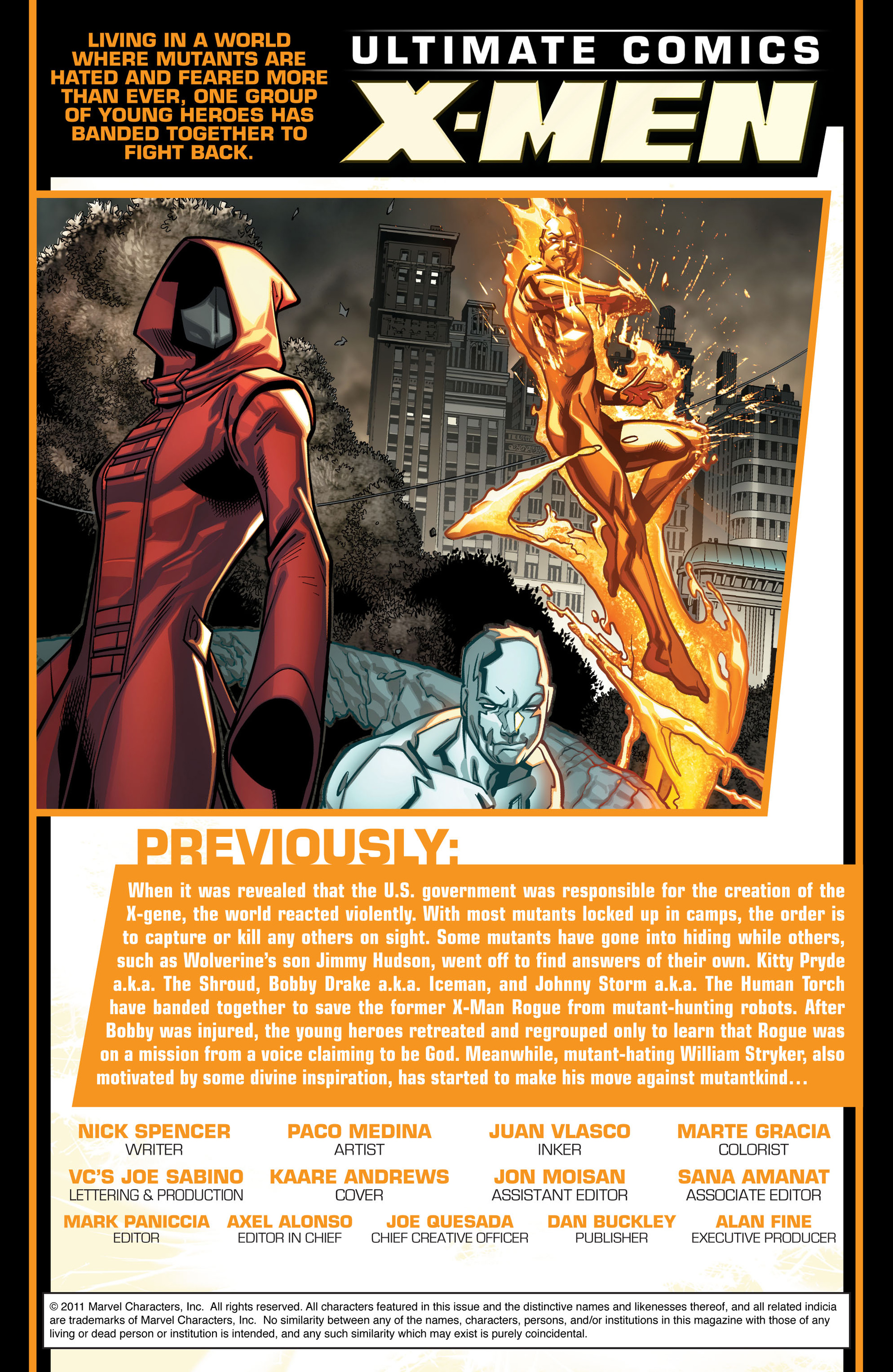 Read online Ultimate Comics X-Men comic -  Issue #3 - 2