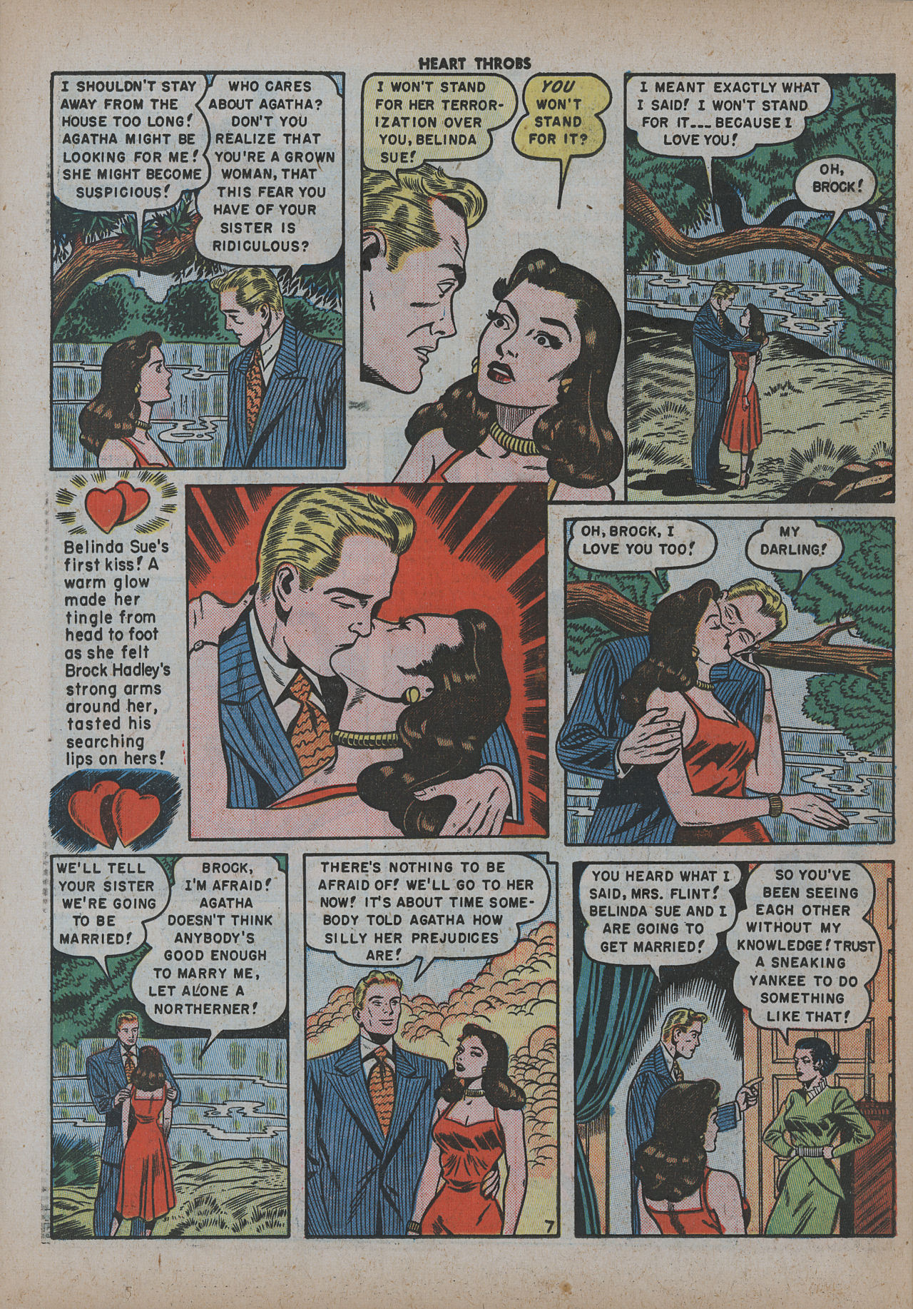 Read online Heart Throbs comic -  Issue #7 - 33