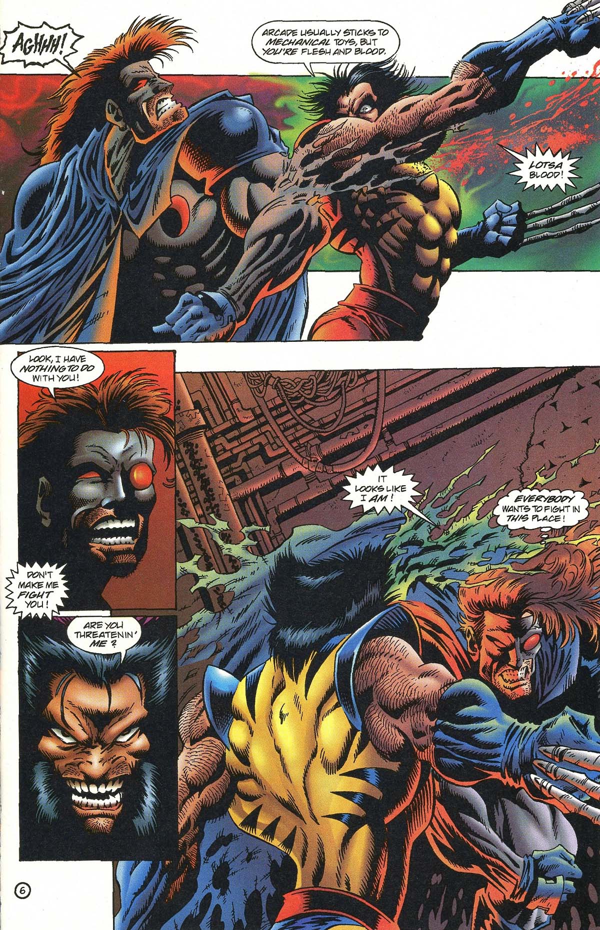 Read online The Night Man Vs. Wolverine comic -  Issue # Full - 10