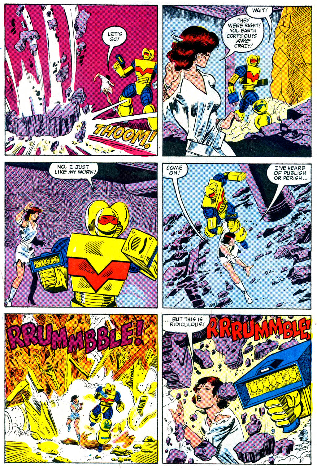 Read online The Inhumanoids comic -  Issue #1 - 21