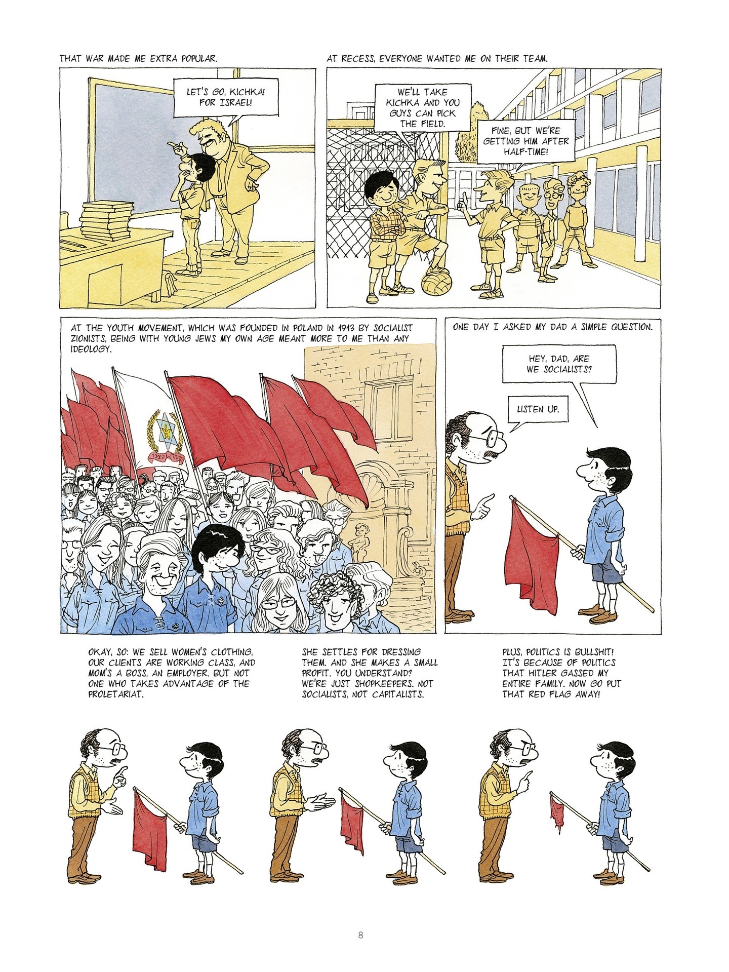 Read online Falafel With Hot Sauce comic -  Issue # TPB - 10