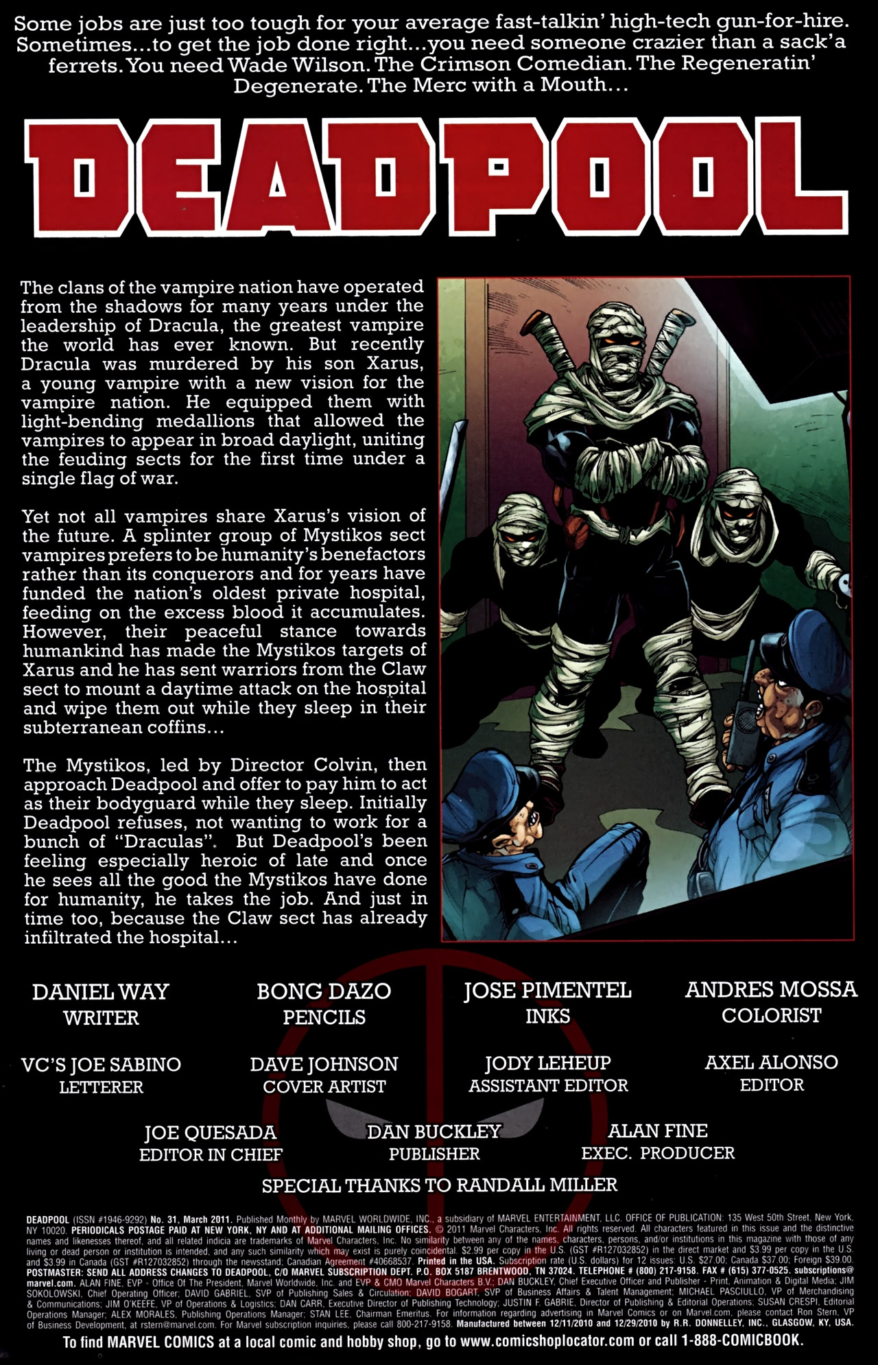 Read online Deadpool (2008) comic -  Issue #31 - 2