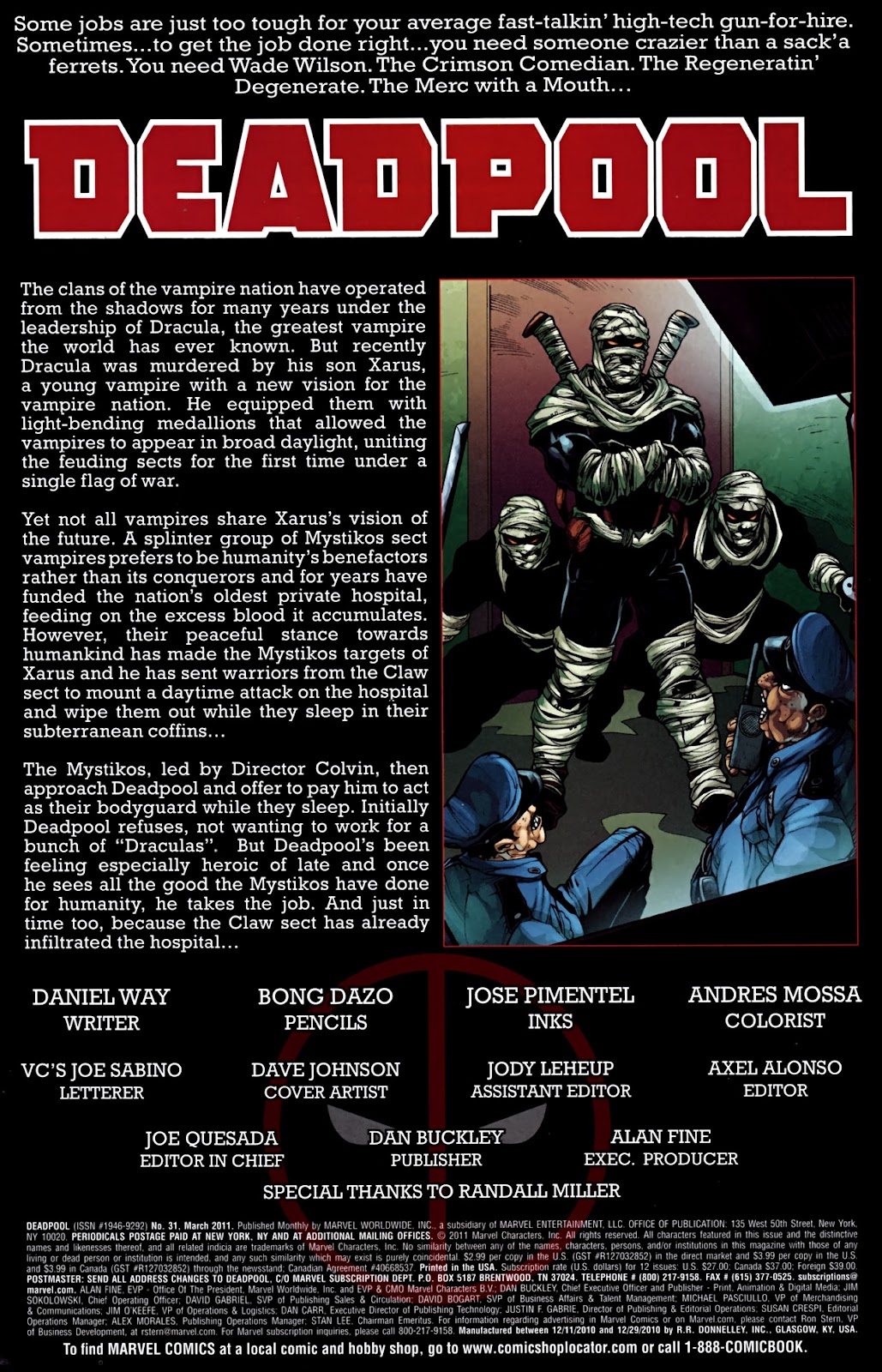 Read online Deadpool (2008) comic -  Issue #31 - 2